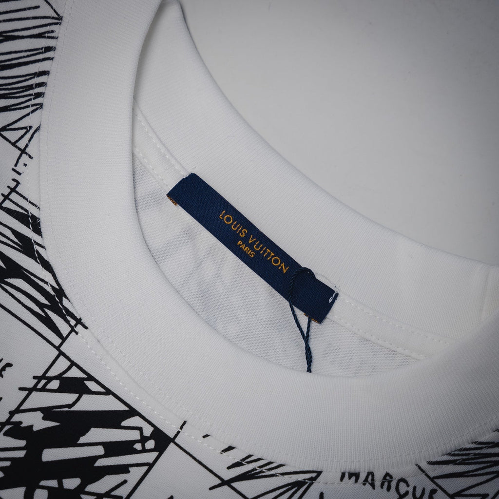 Louis 25ss printed t-shirt