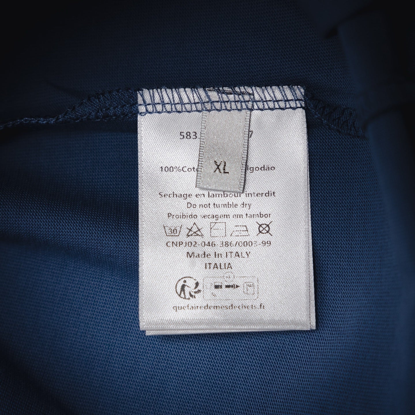 CD 25ss embroidered t-shirt