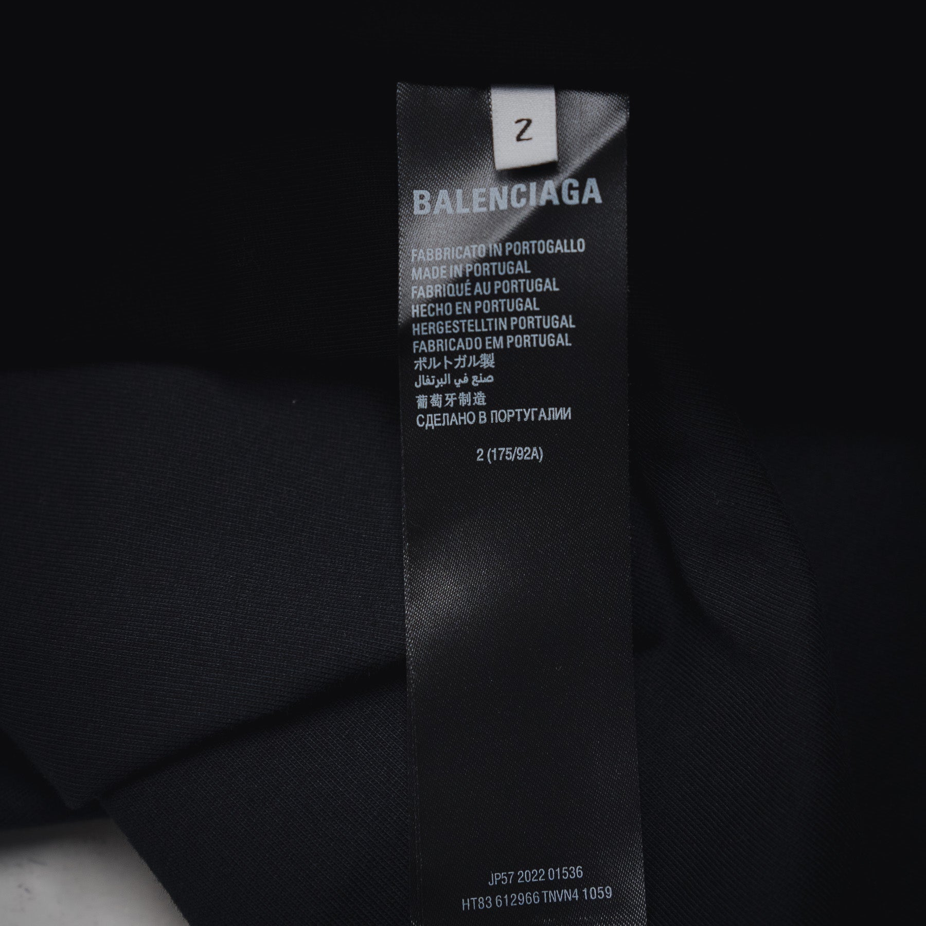 Balen * adi 25ss embroidered t-shirt