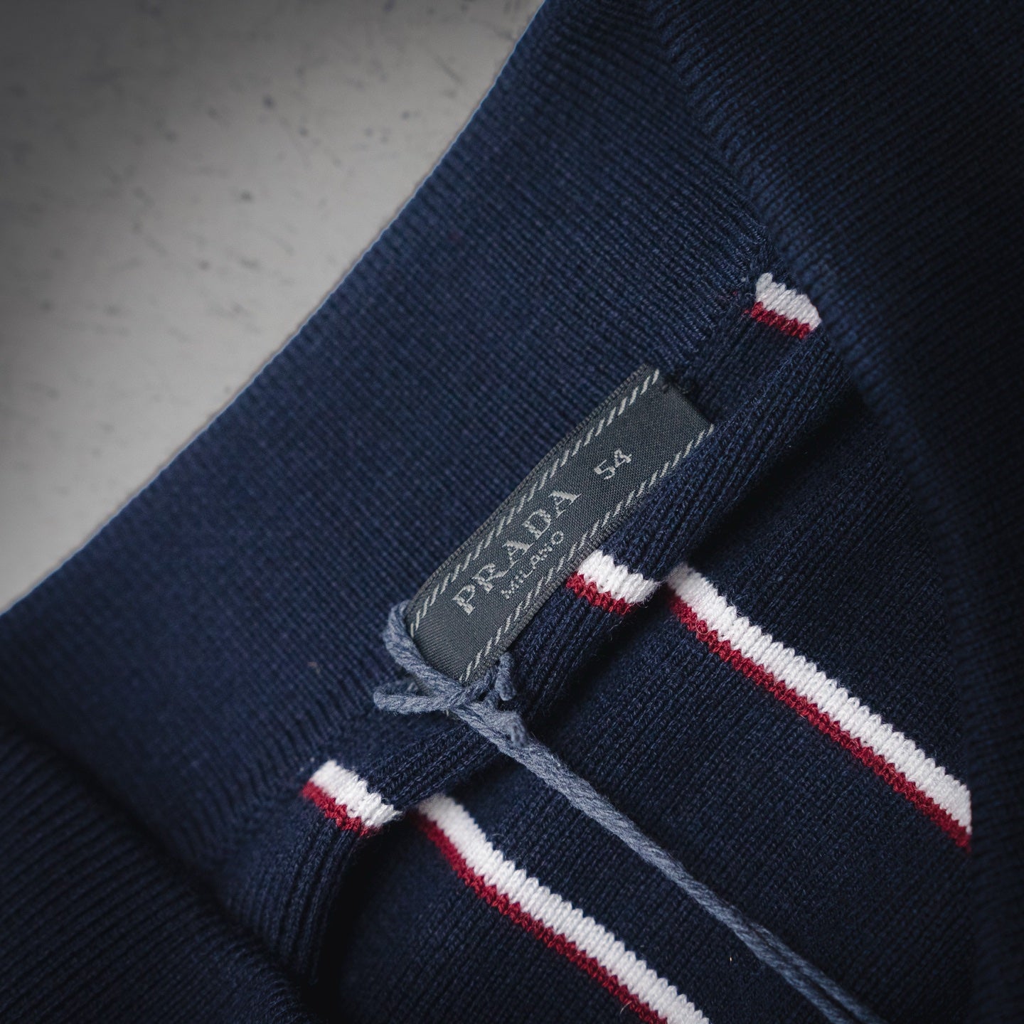 Pra 25ss embroidered sweater