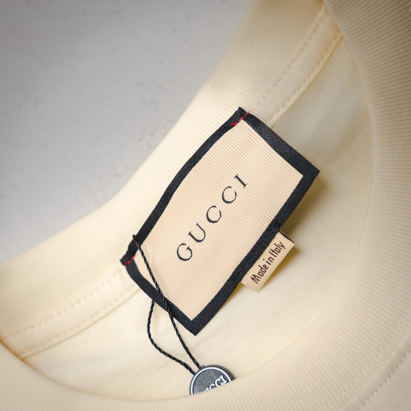 Guc 25ss printed t-shirt