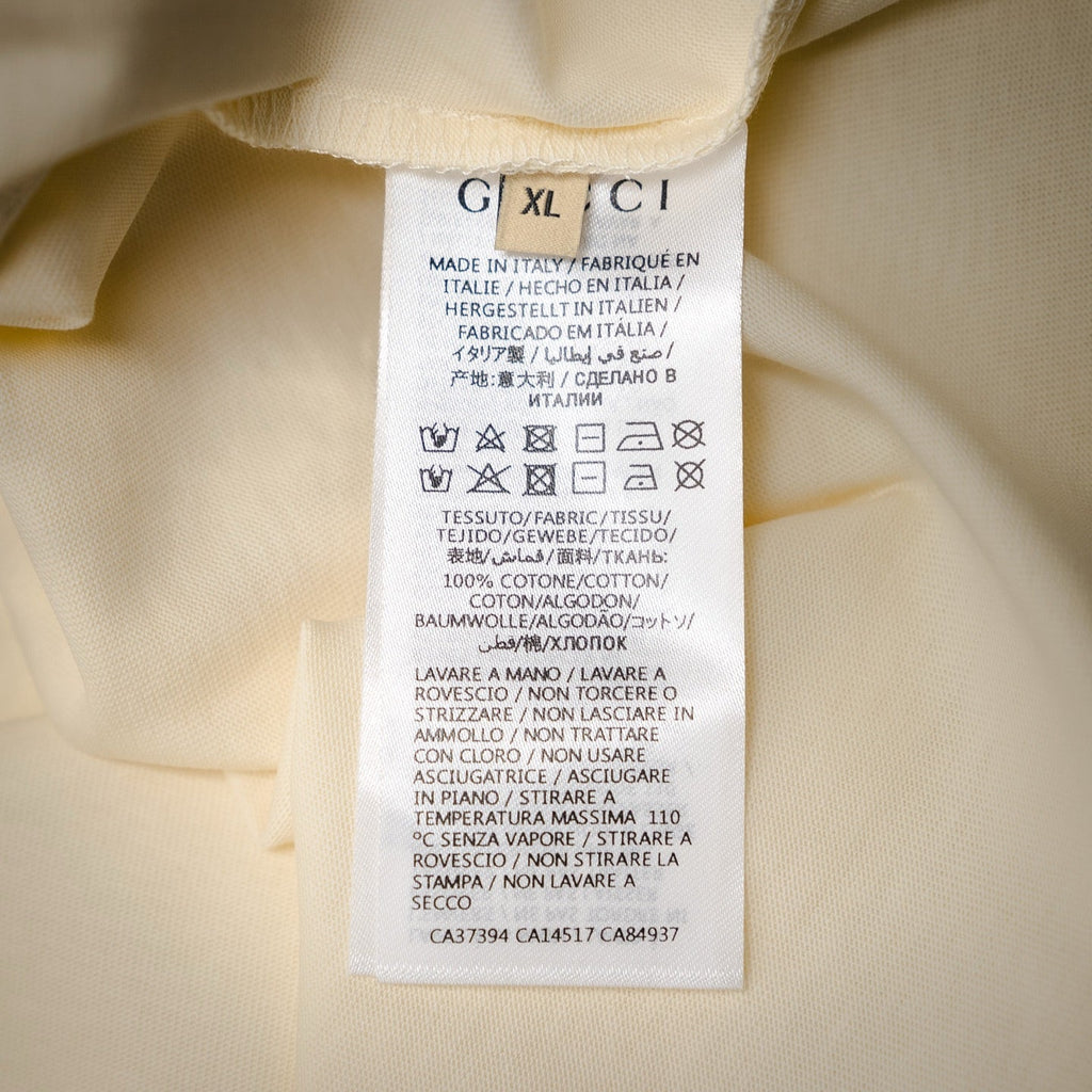 Guc 25ss printed t-shirt