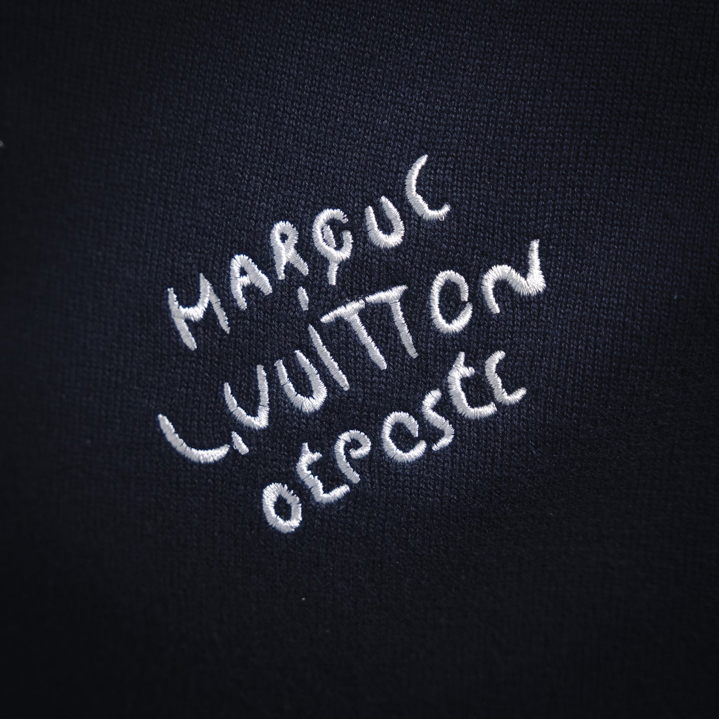 Louis embroidered polo