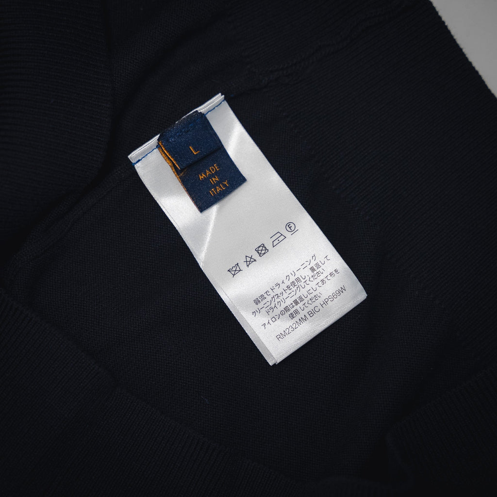 Louis embroidered polo