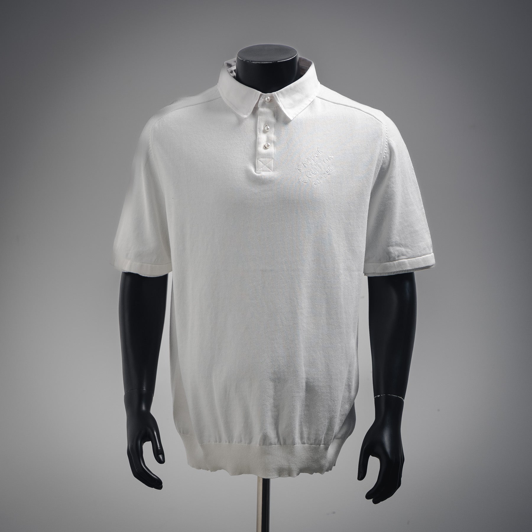 Louis embroidered polo