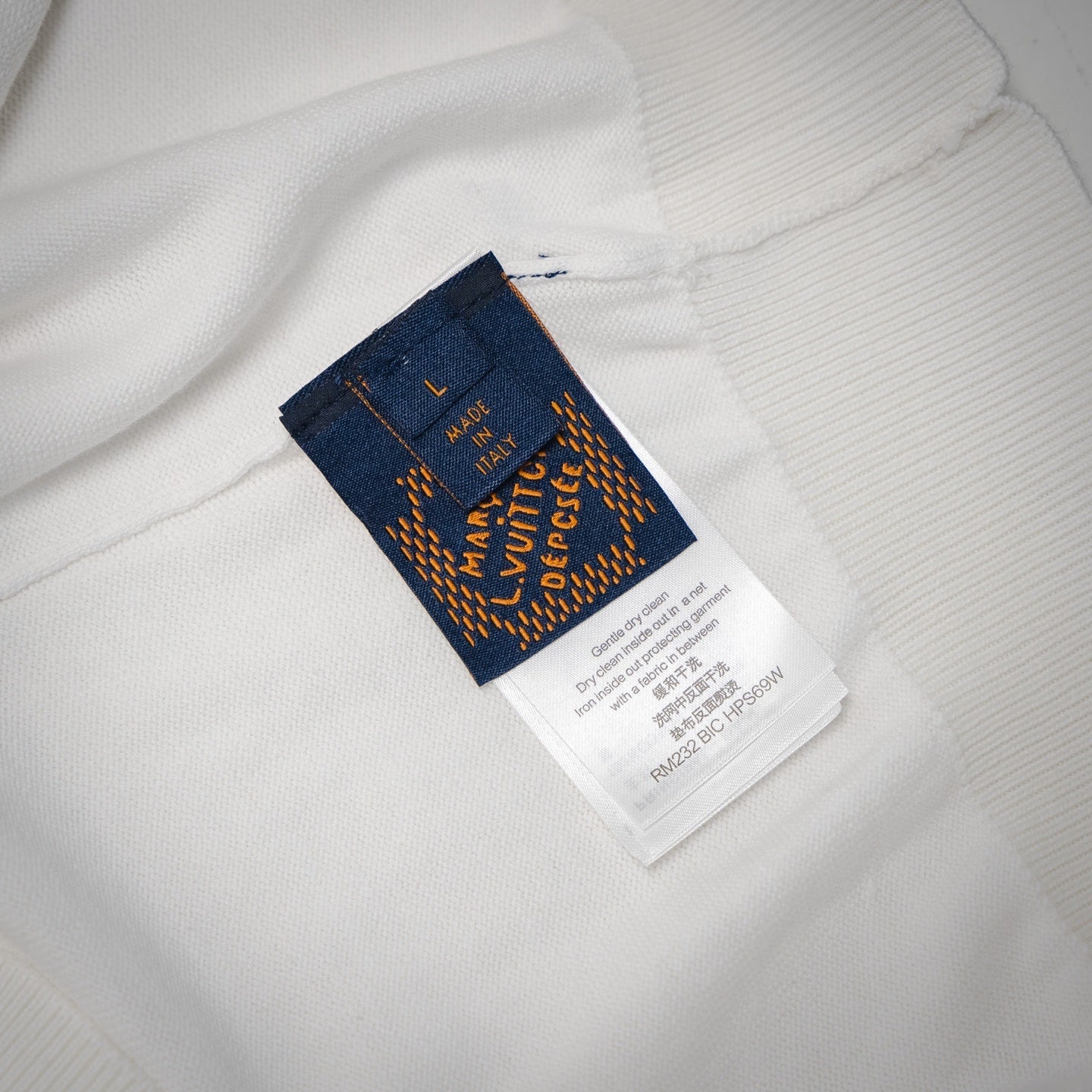 Louis embroidered polo