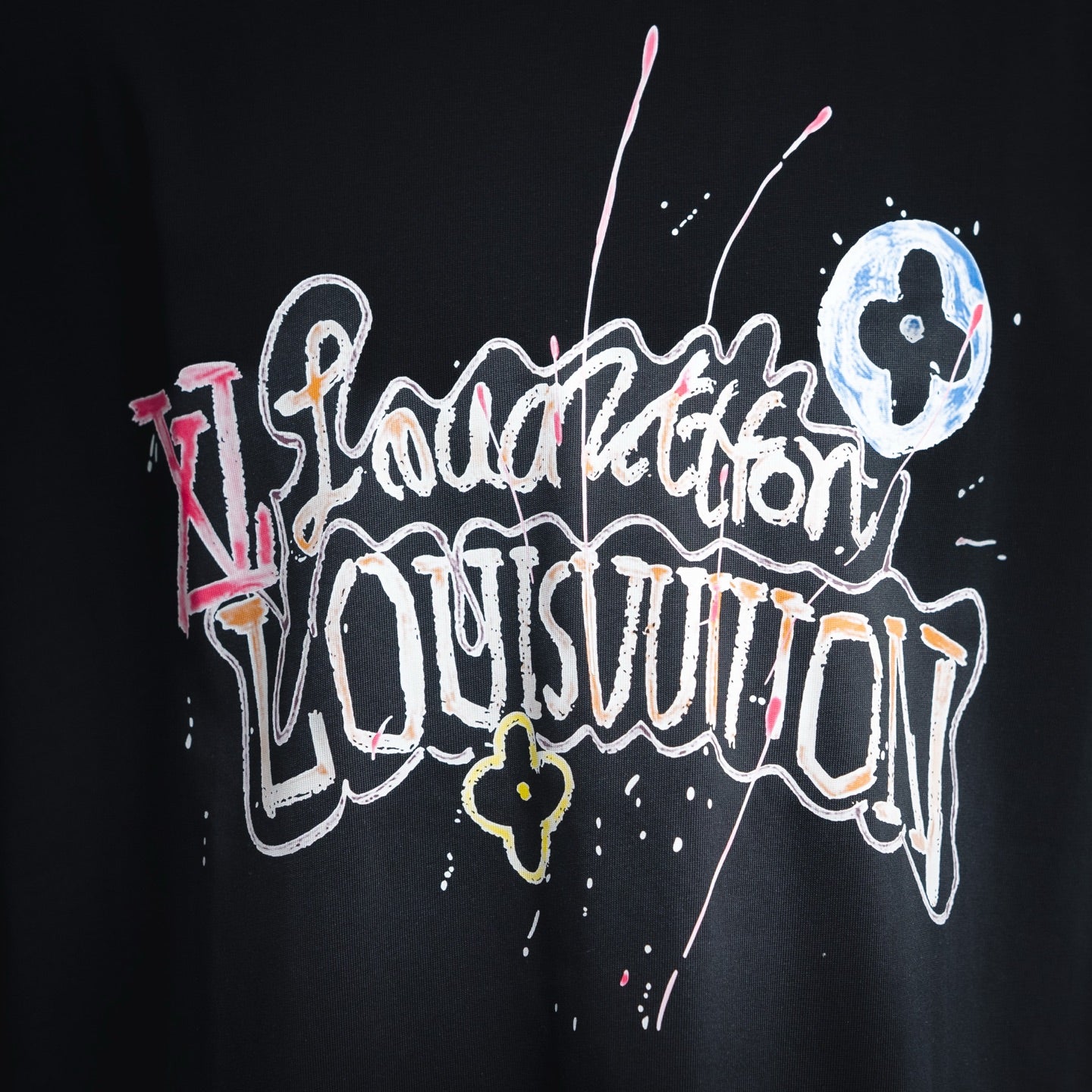 Louis 25ss printed t-shirt