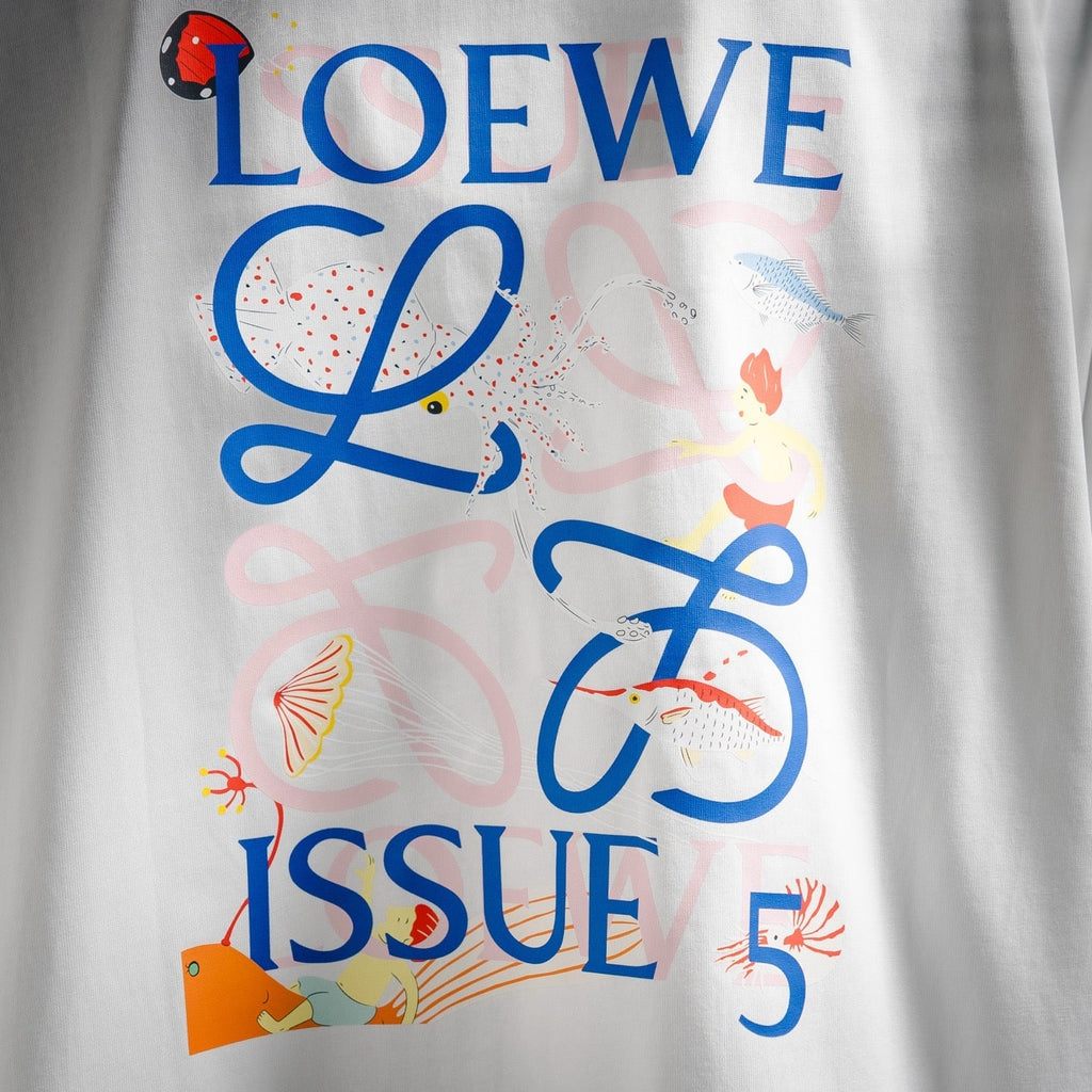 Loe 25ss printed t-shirt
