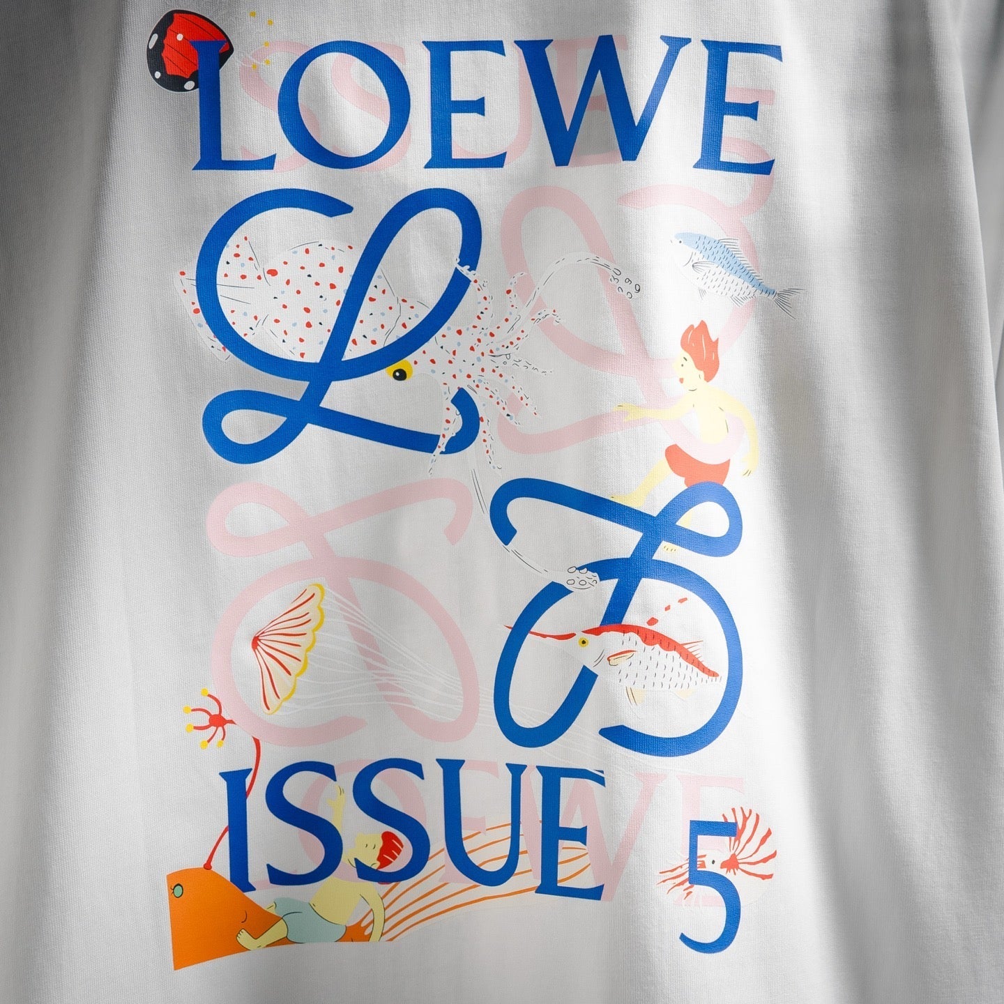 Loe 25ss printed t-shirt