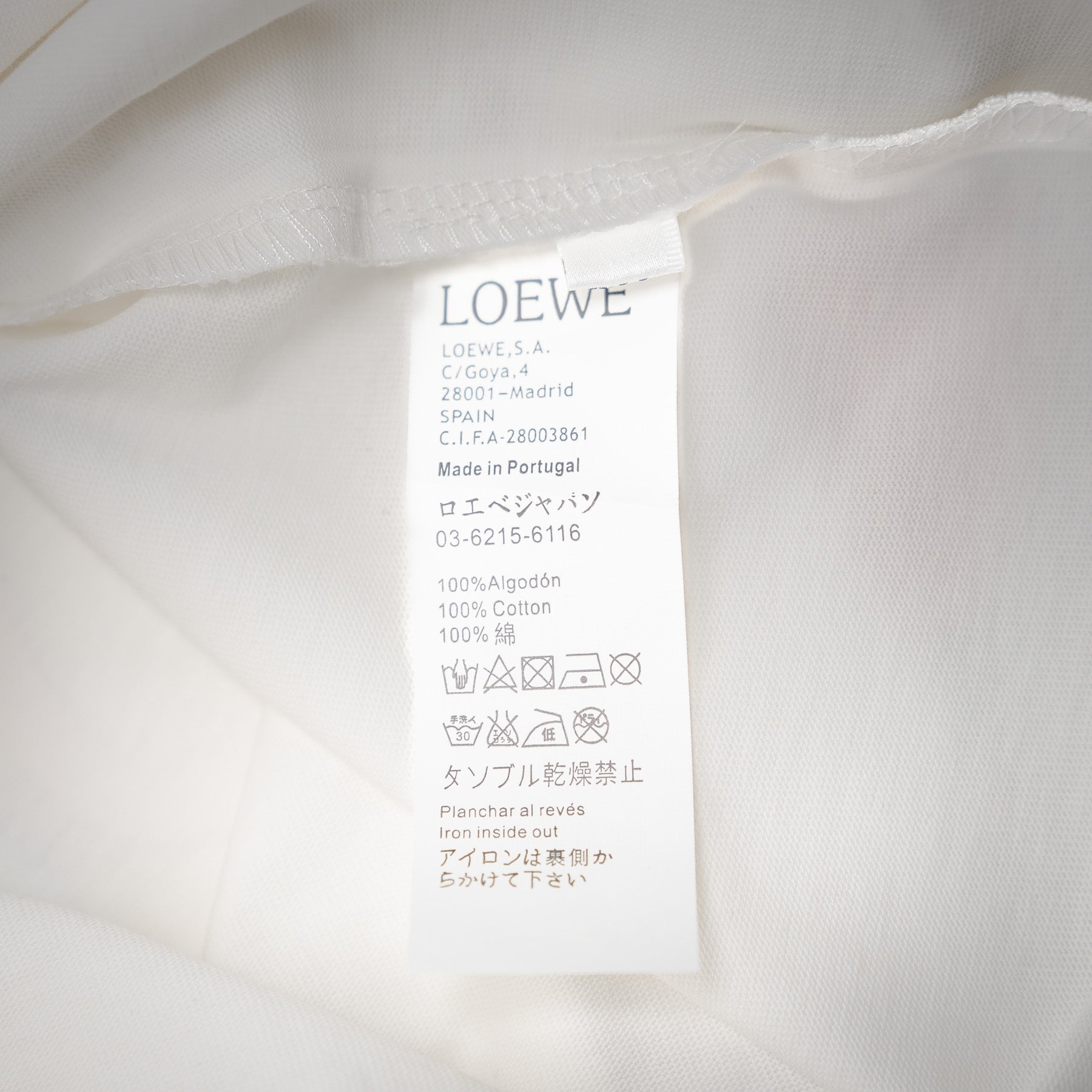 Loe 25ss printed t-shirt