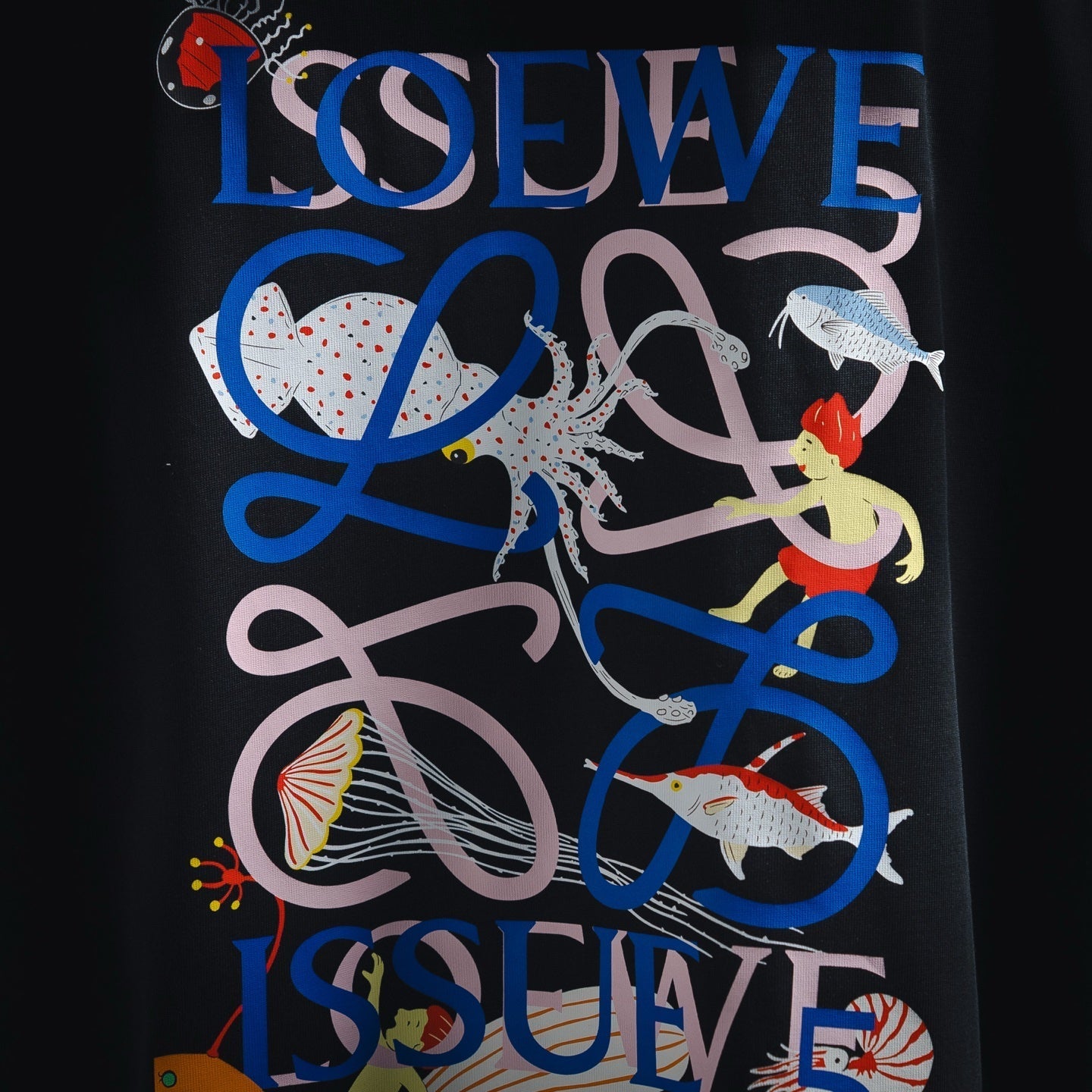 Loe 25ss printed t-shirt