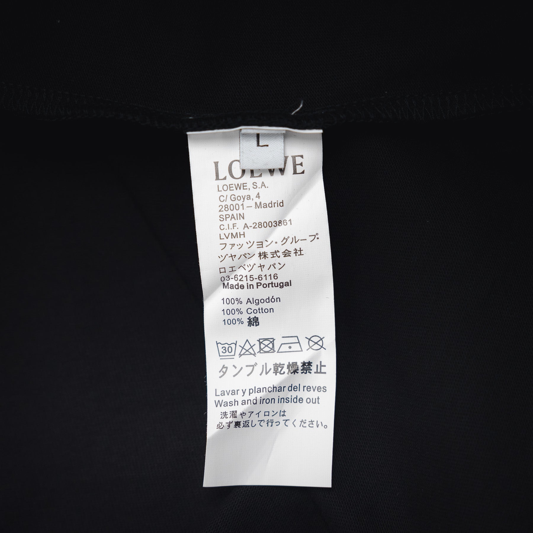 Loe 25ss printed t-shirt