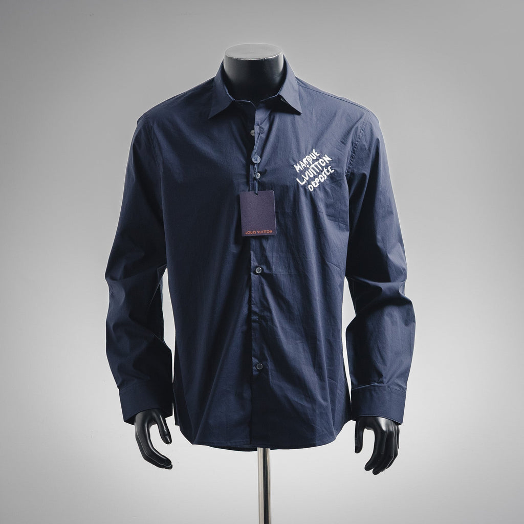 Louis 25ss embroidered shirt