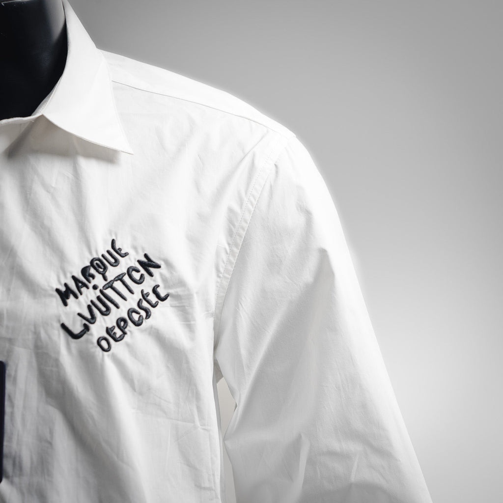 Louis 25ss embroidered shirt