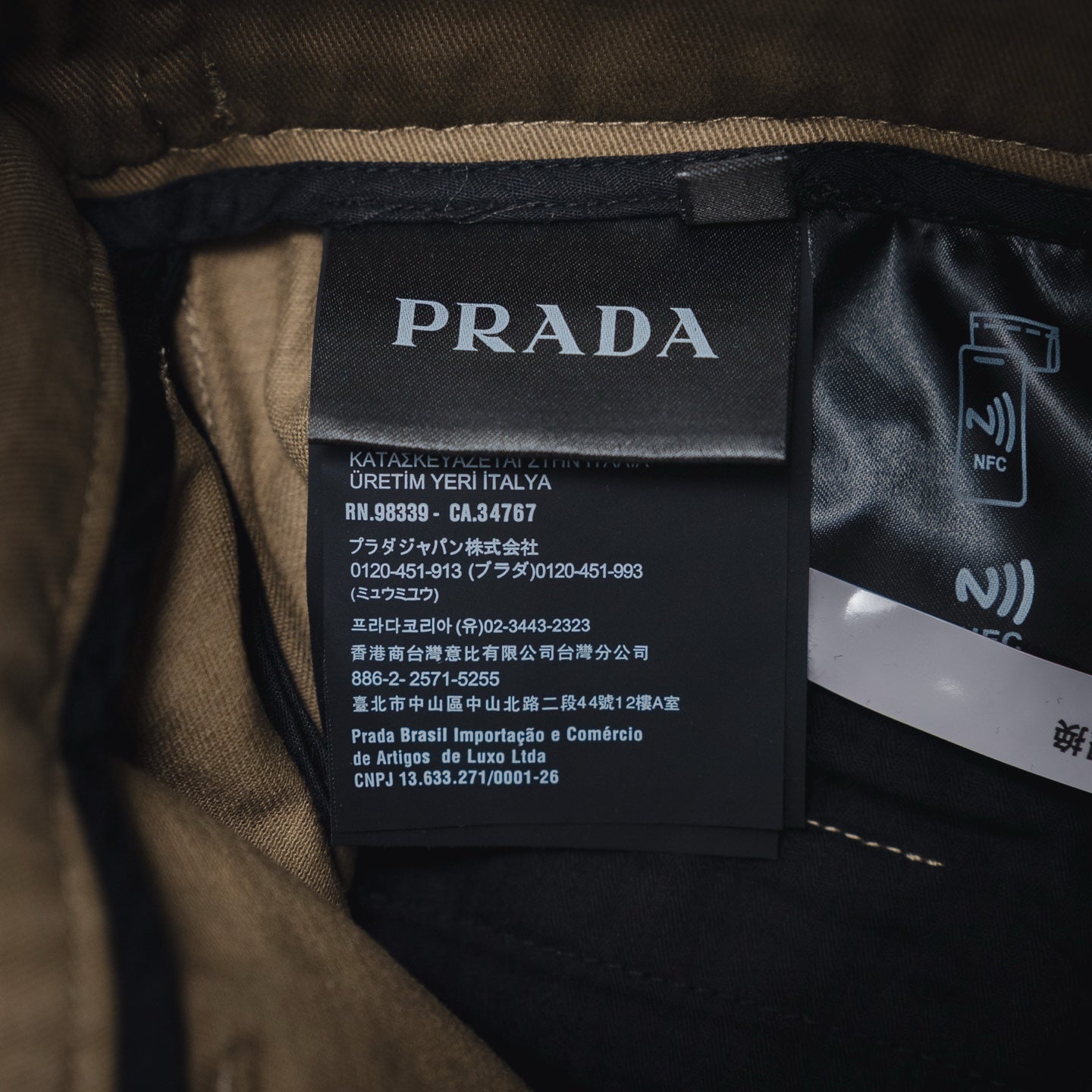 Pra 25ss cargo pants