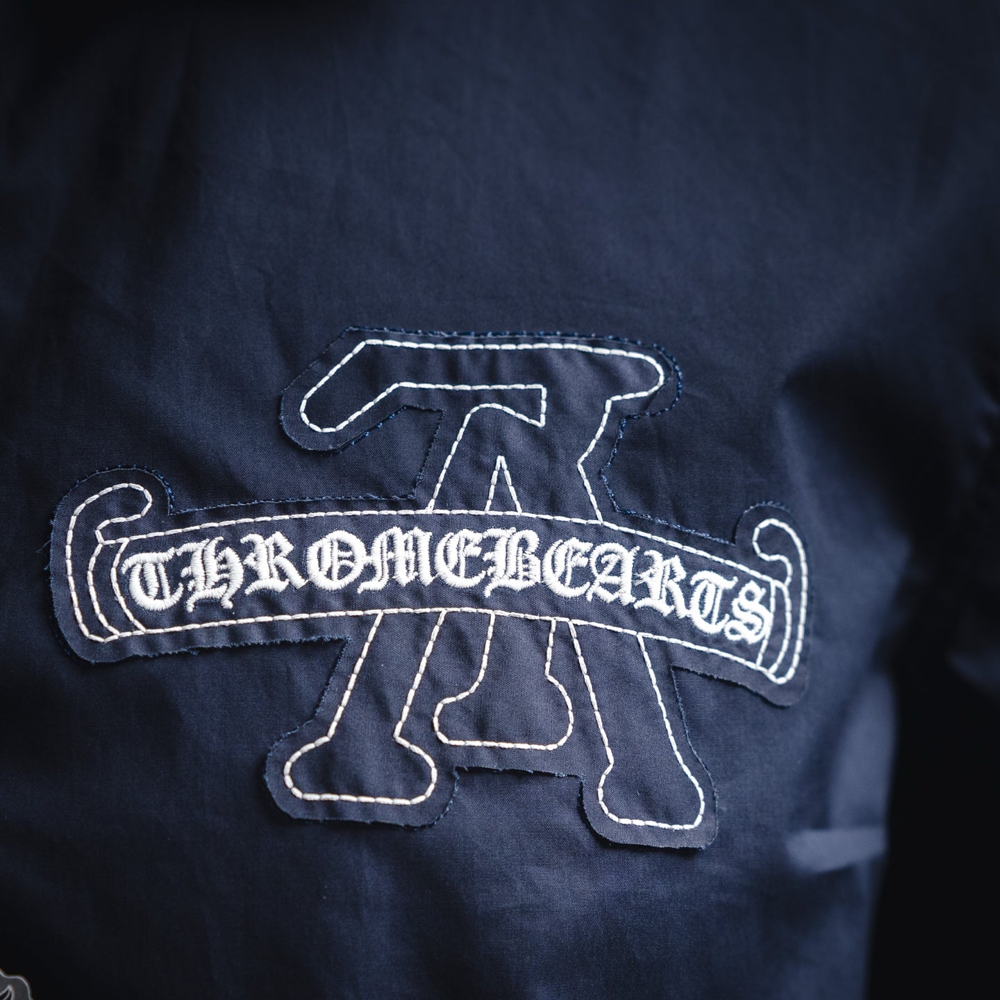 Louis x chrome embroidered shirt