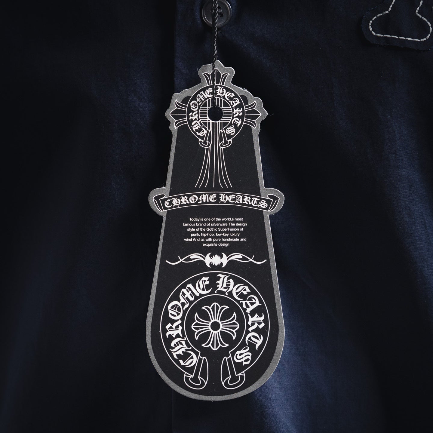 Louis x chrome embroidered shirt