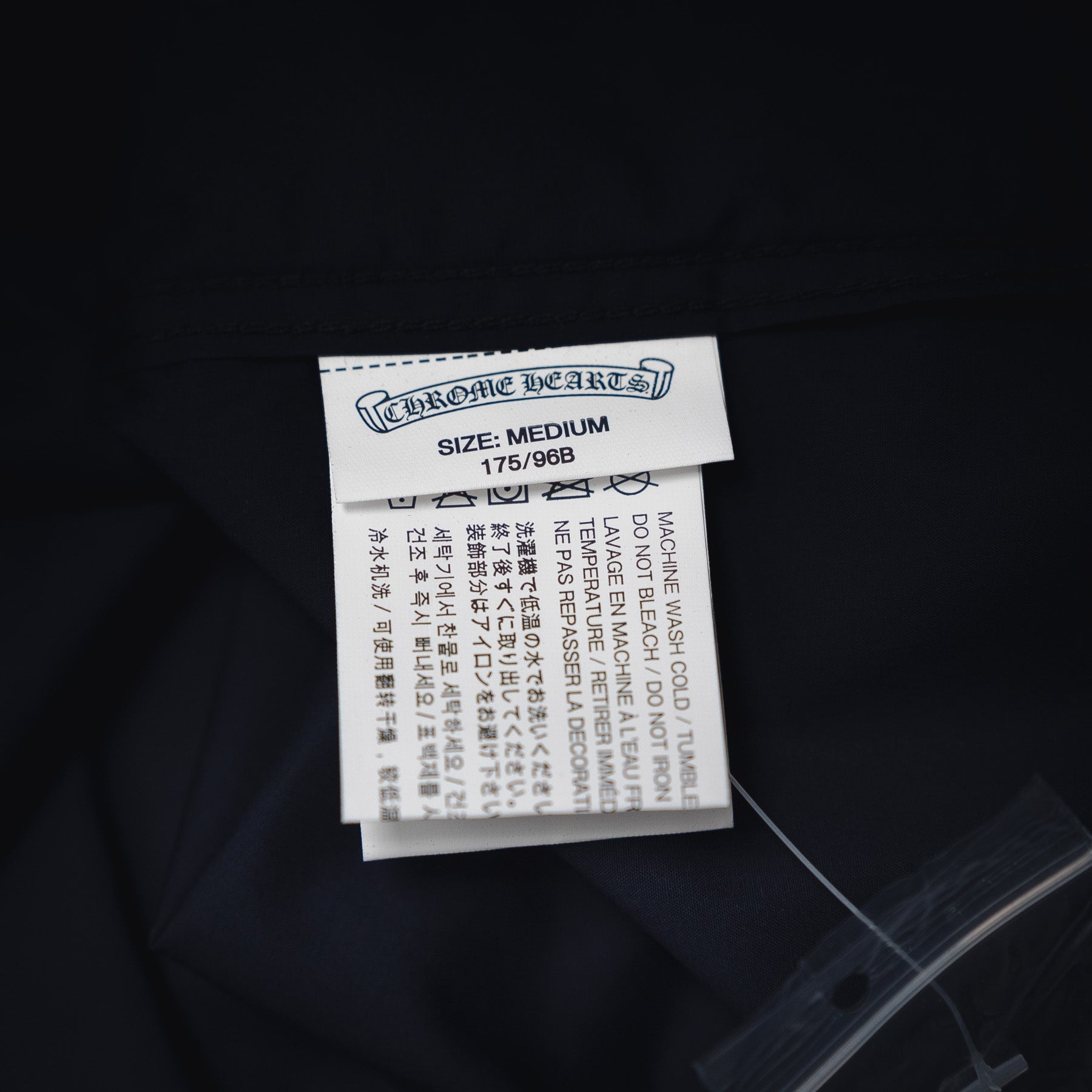 Louis x chrome embroidered shirt