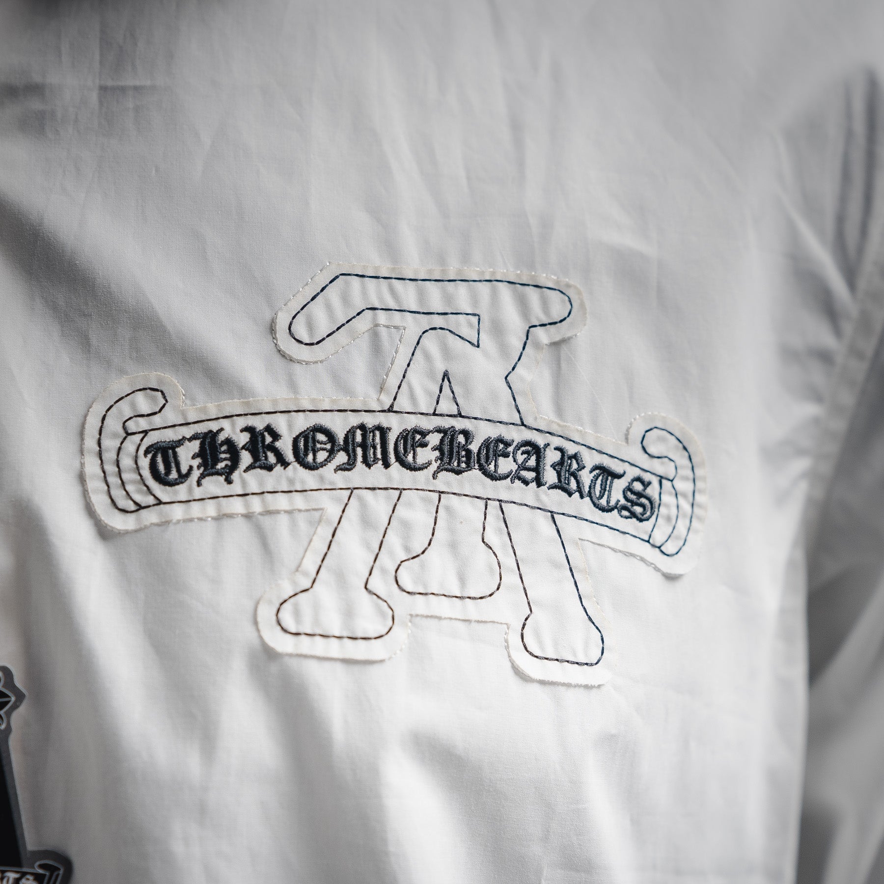 Louis x chrome embroidered shirt