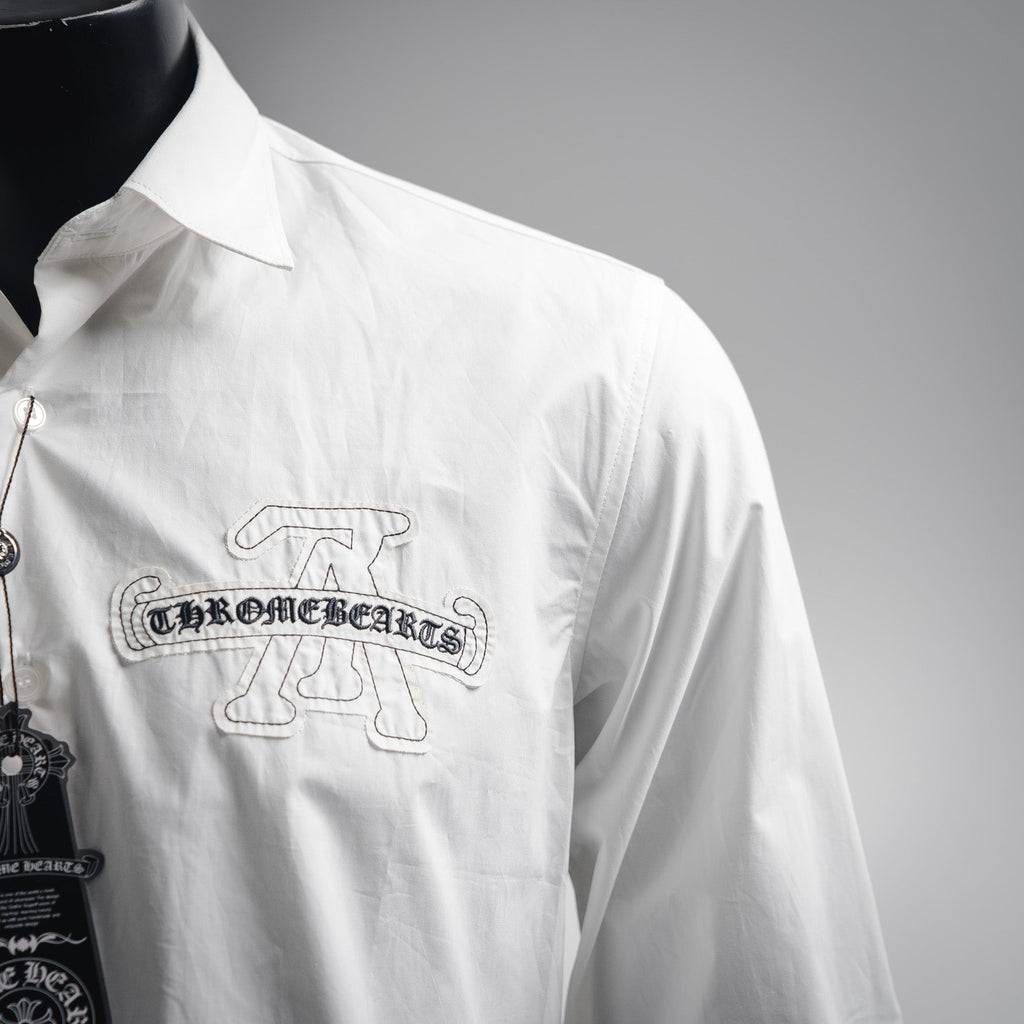 Louis x chrome embroidered shirt