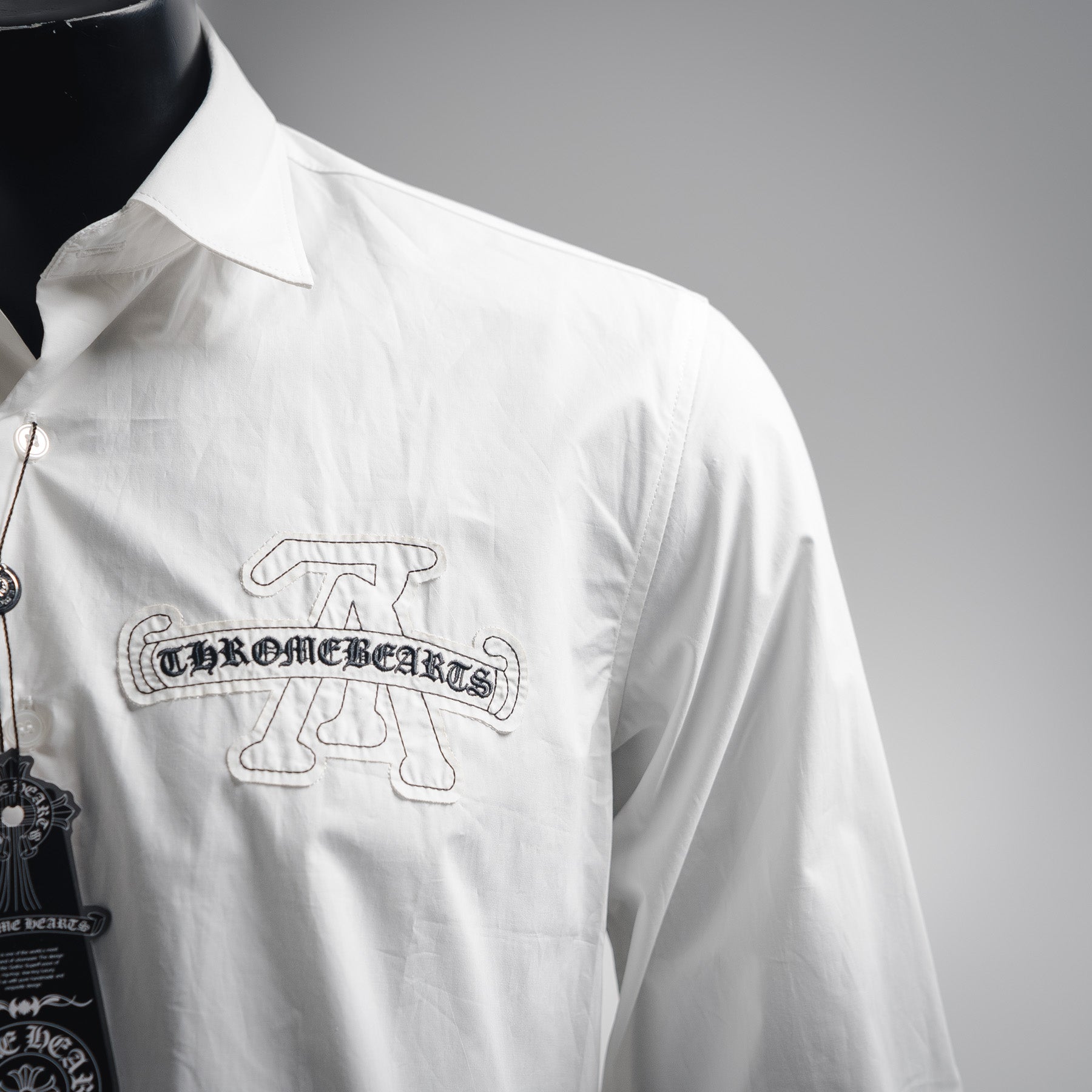 Louis x chrome embroidered shirt