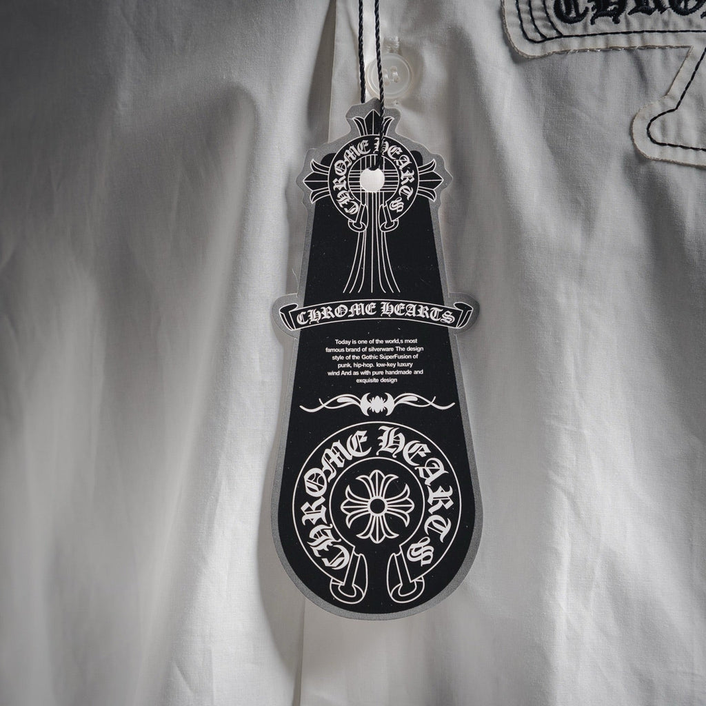Louis x chrome embroidered shirt