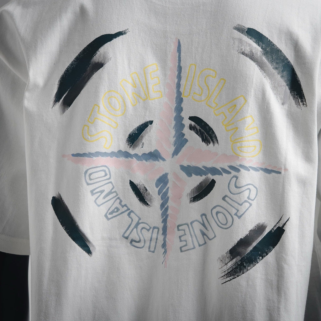 Stone 25ss printed t-shirt