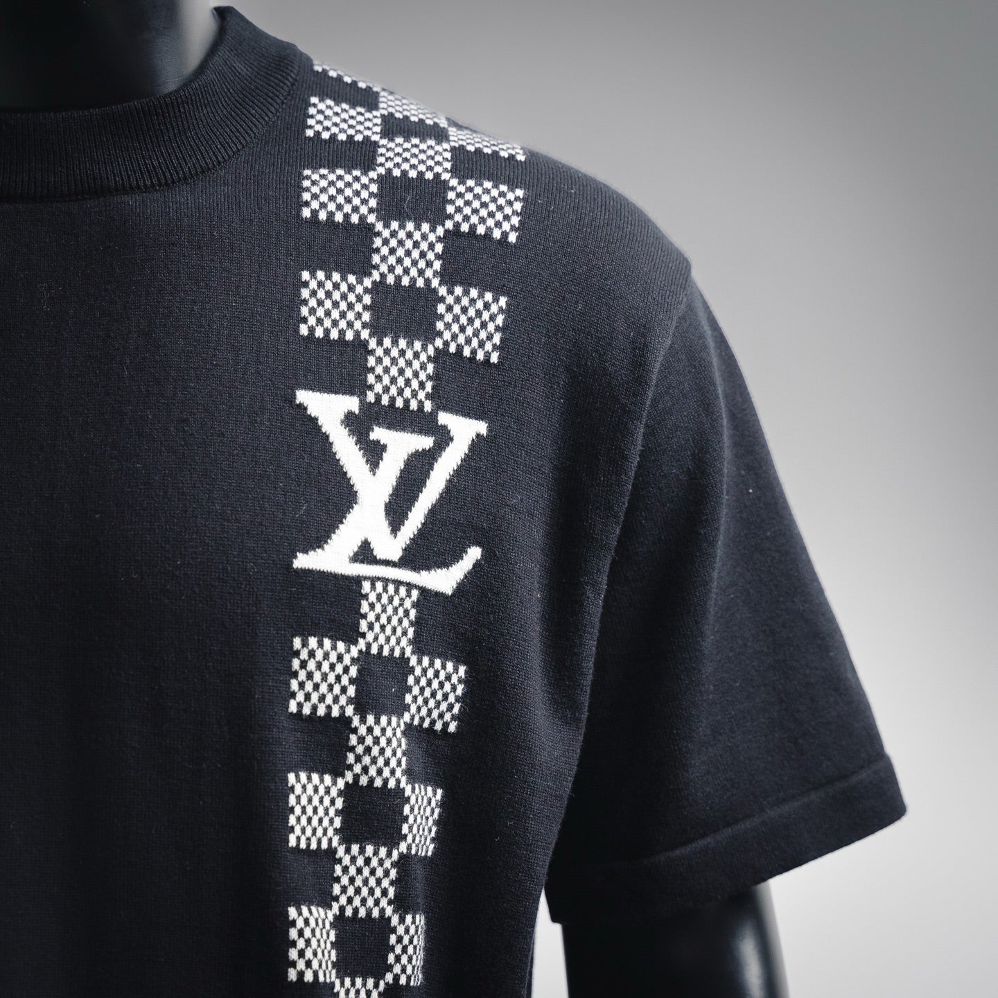 Louis 25ss jacquard knit t-shirt