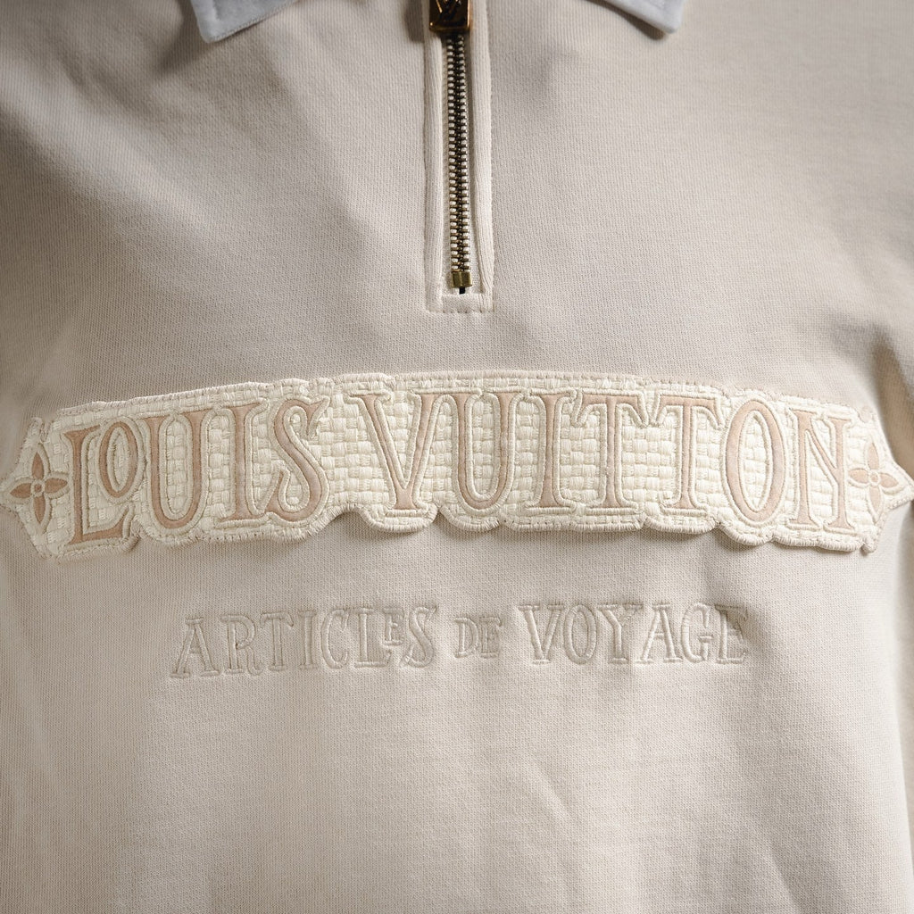 Louis 25ss embroidered sweatshirt