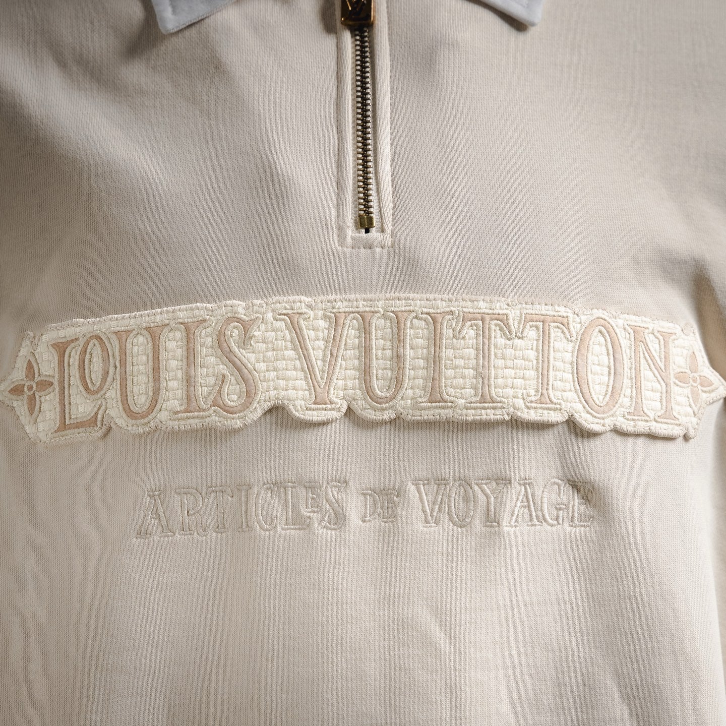 Louis 25ss embroidered sweatshirt