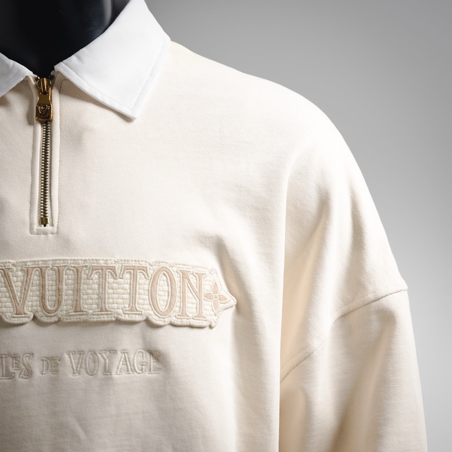 Louis 25ss embroidered sweatshirt