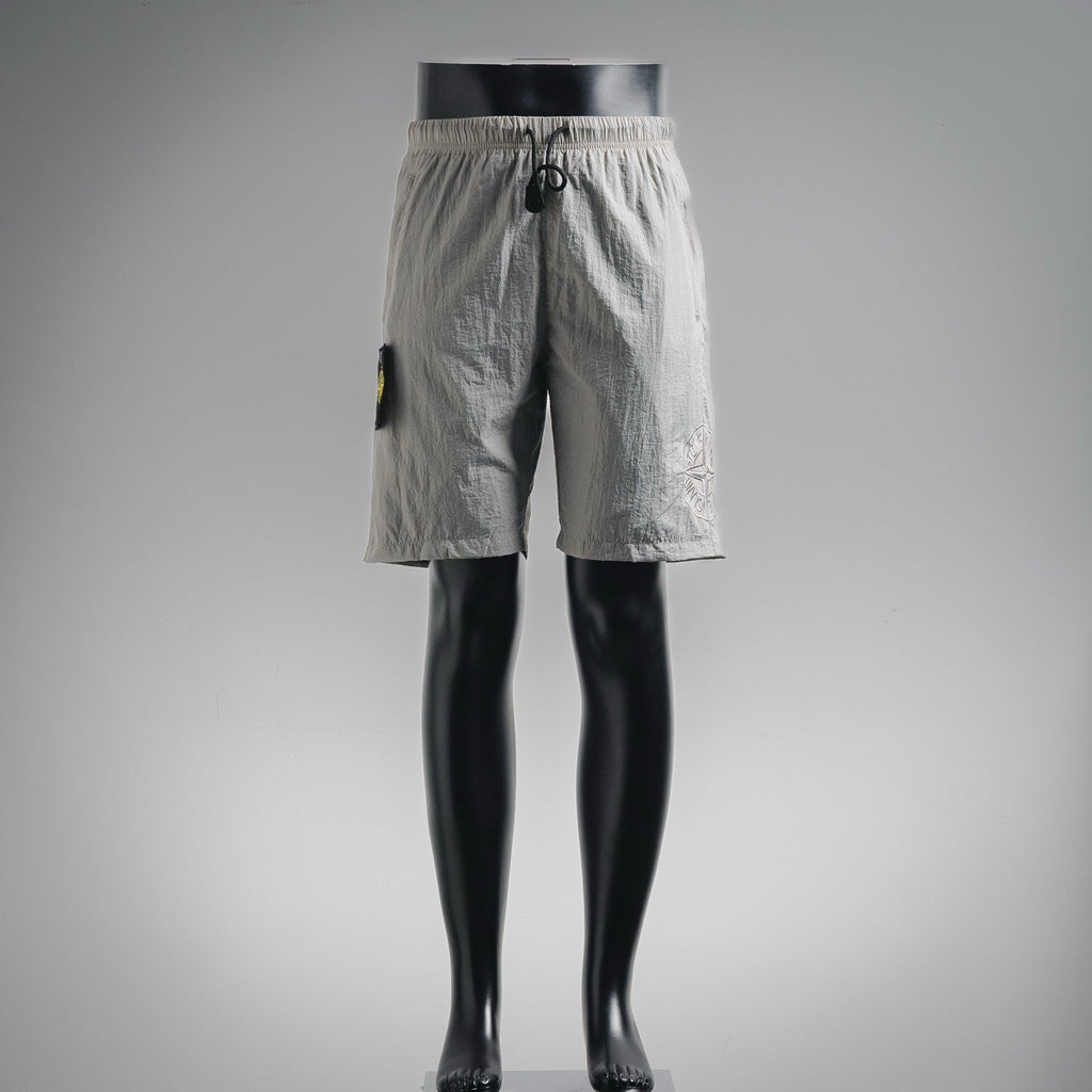 Stone 25ss embroidered short