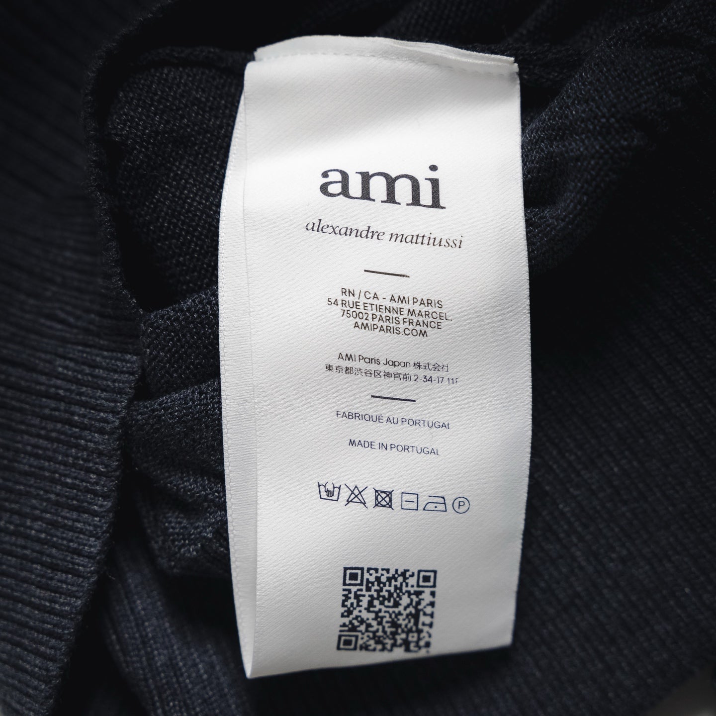 AMI 25ss knitted sweater