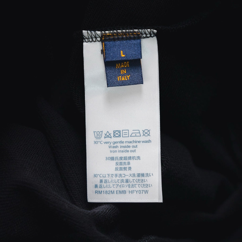 Louis 25ss embossed hoodie