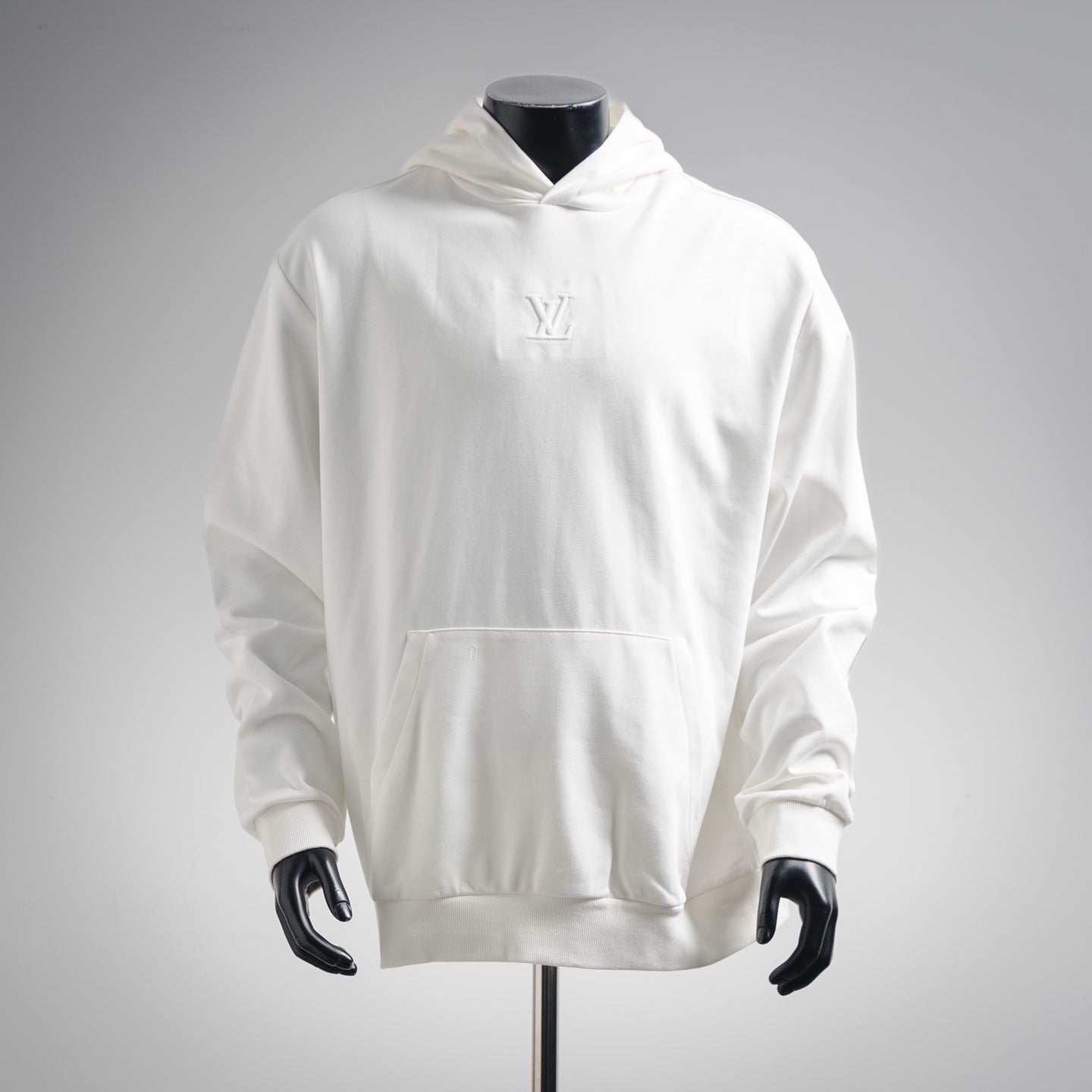 Louis 25ss embossed hoodie