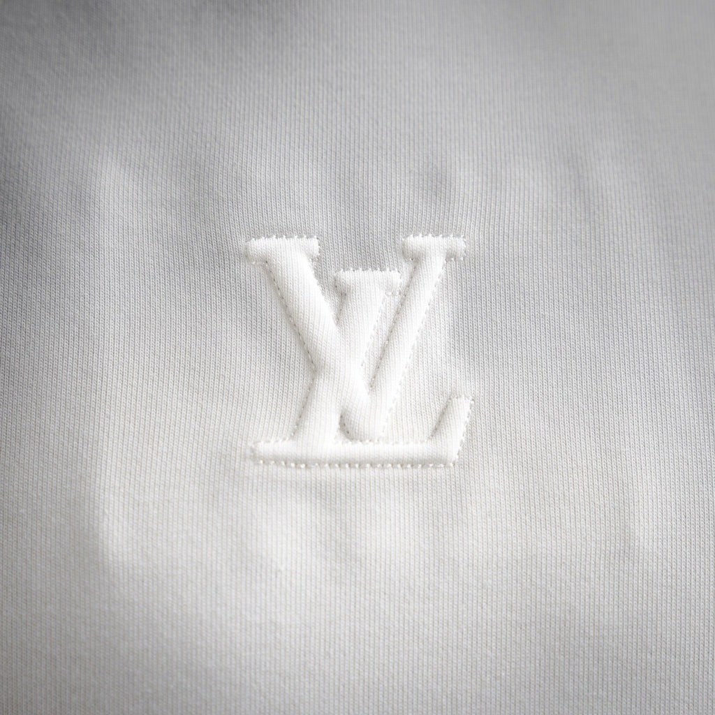 Louis 25ss embossed hoodie