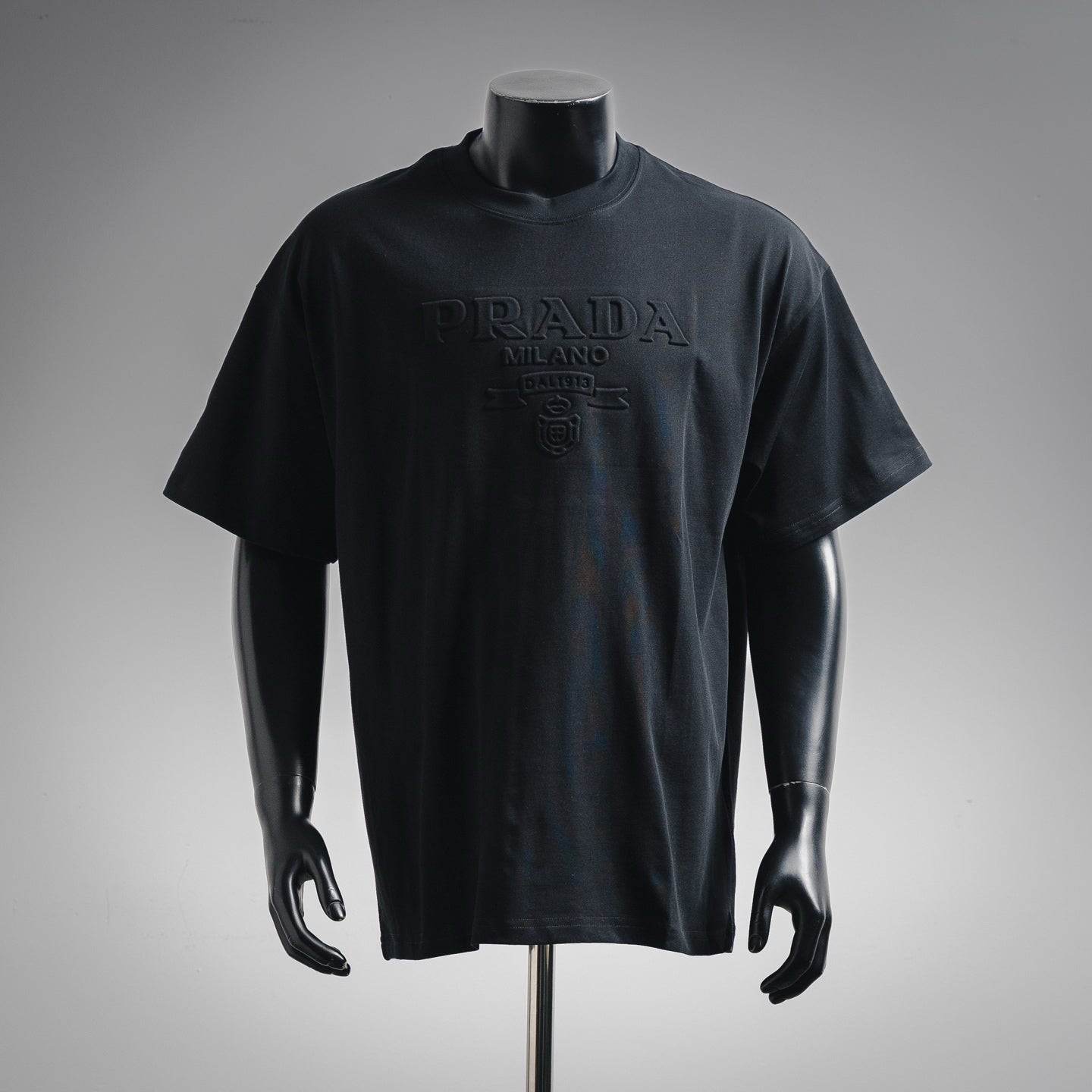 Pra 25ss embossed t-shirt