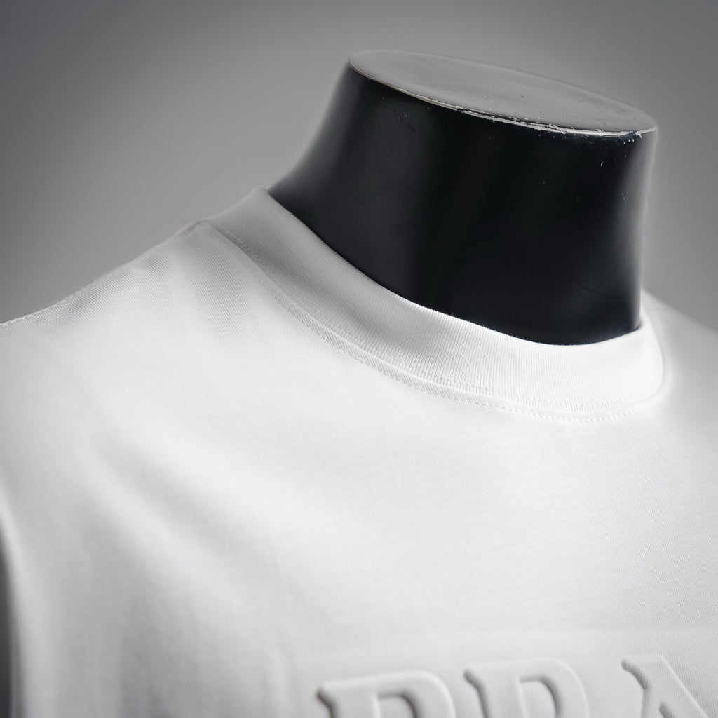 Pra 25ss embossed t-shirt