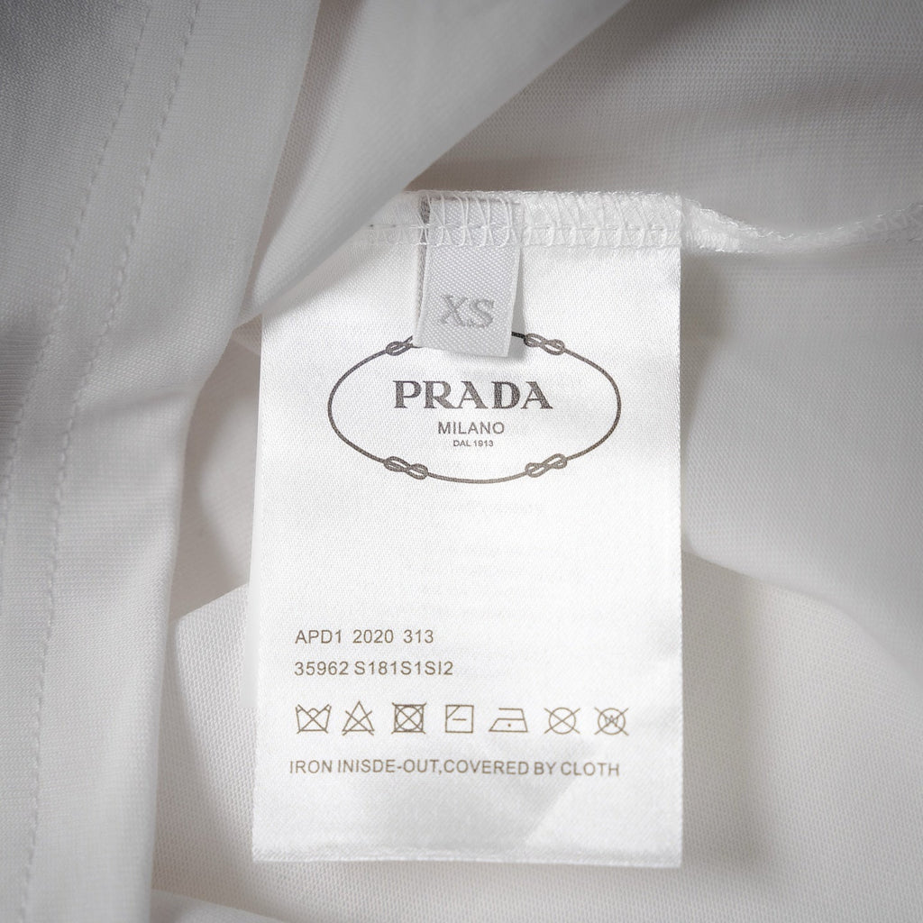 Pra 25ss embossed t-shirt
