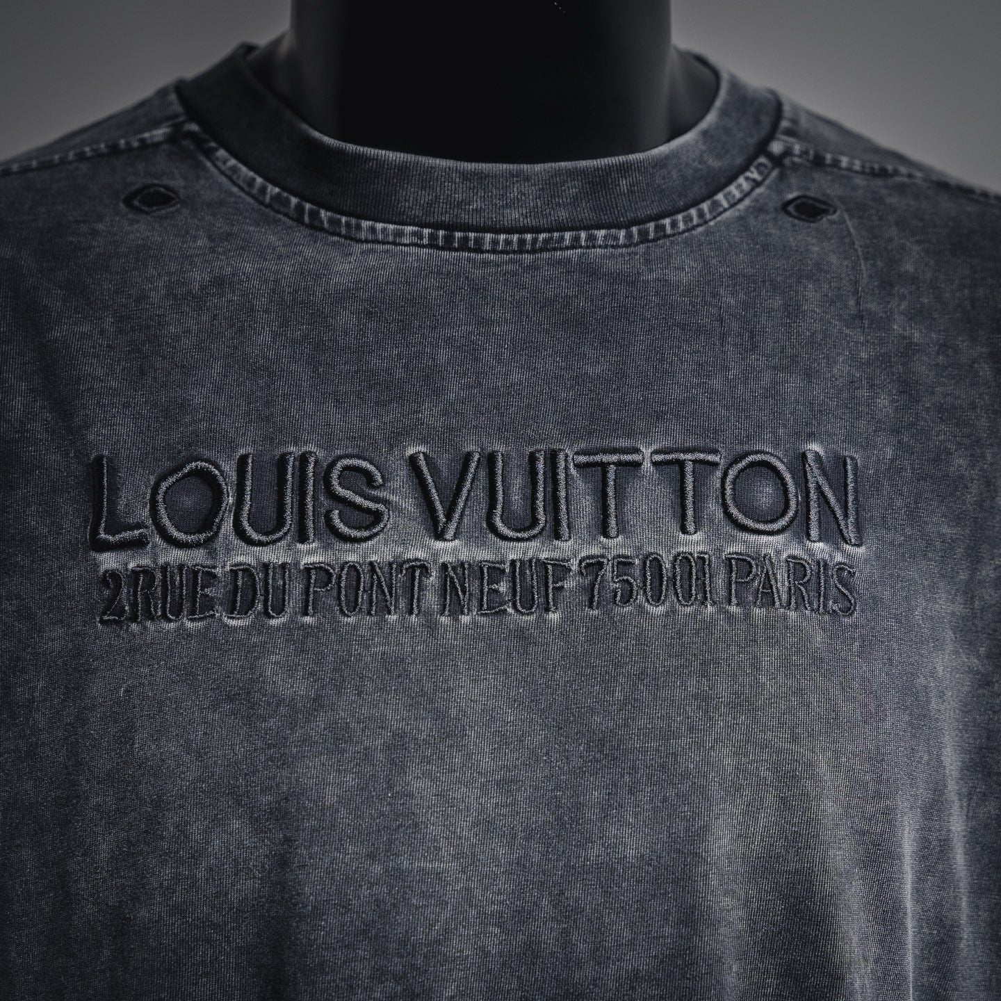 Louis 25ss embroidered t-shirt