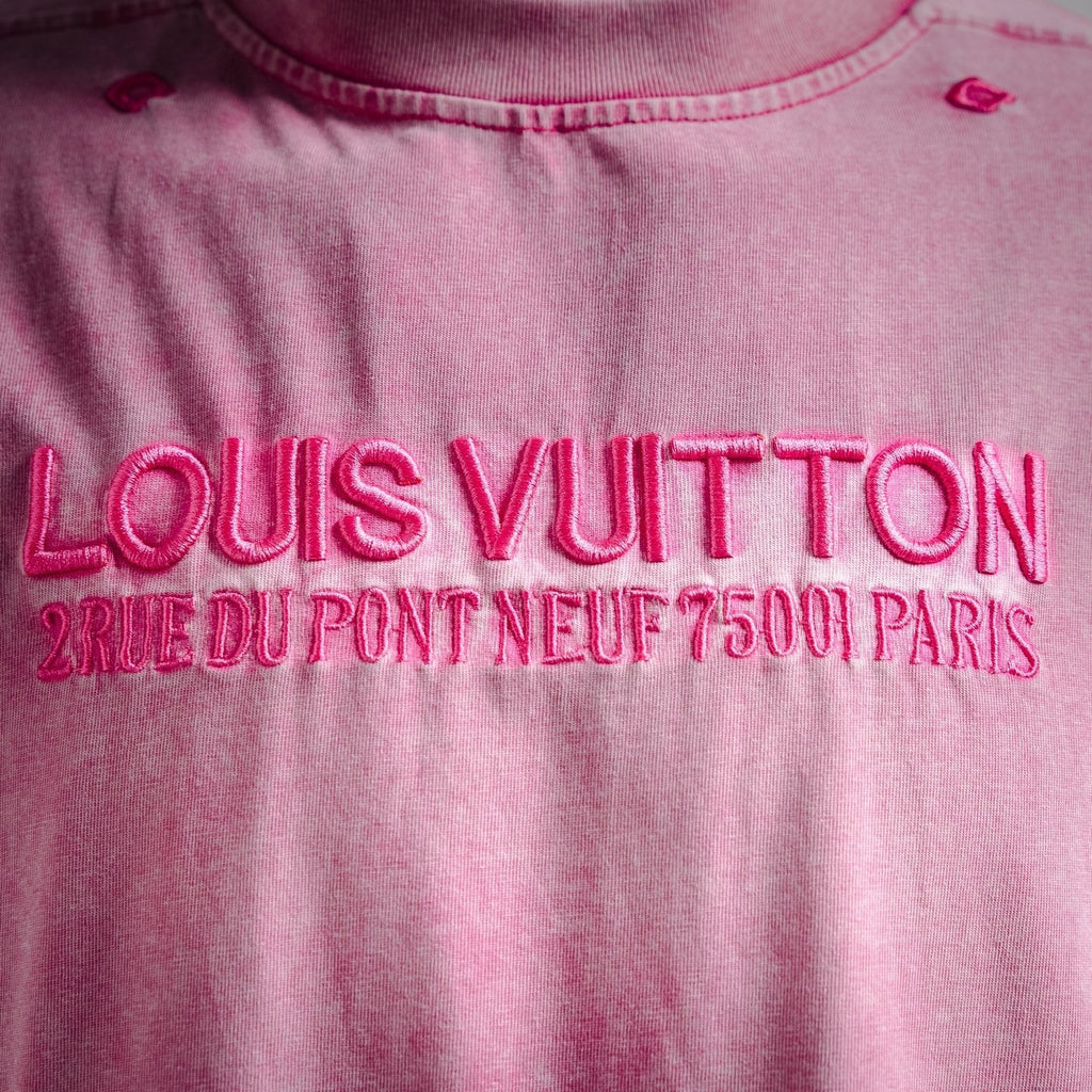 Louis 25ss embroidered t-shirt