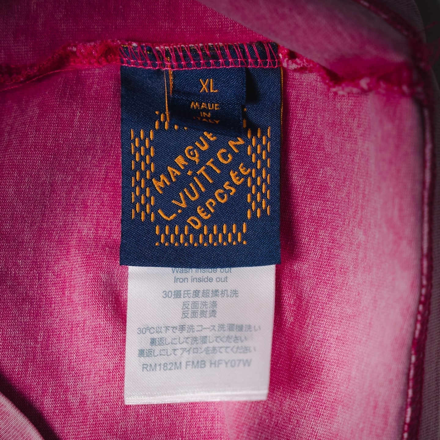 Louis 25ss embroidered t-shirt