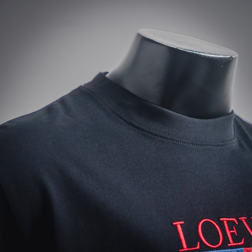 Loe 25ss embroidered t-shirt