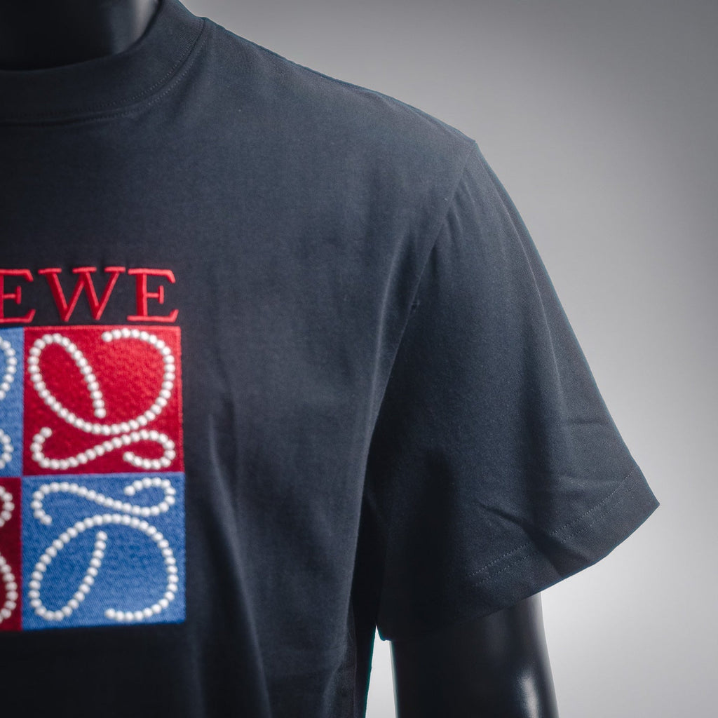 Loe 25ss embroidered t-shirt