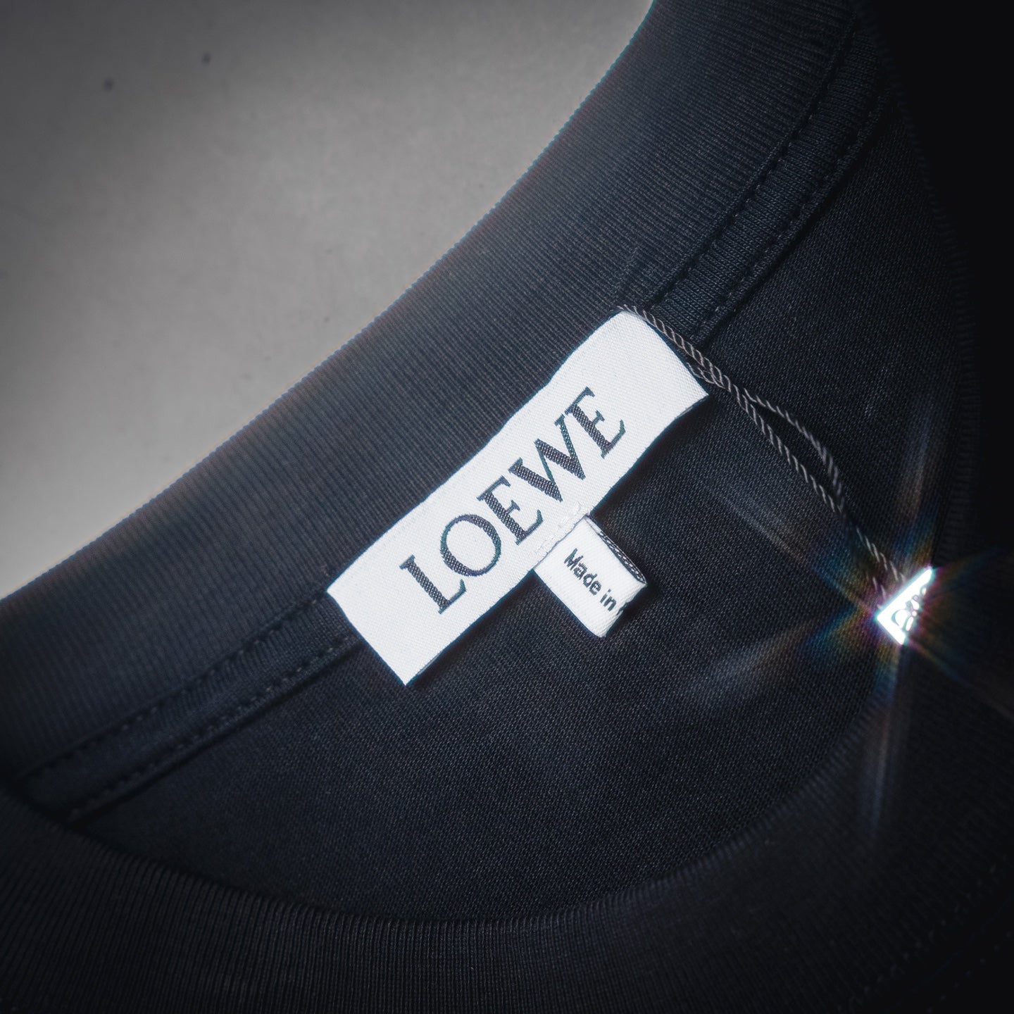 Loe 25ss embroidered t-shirt