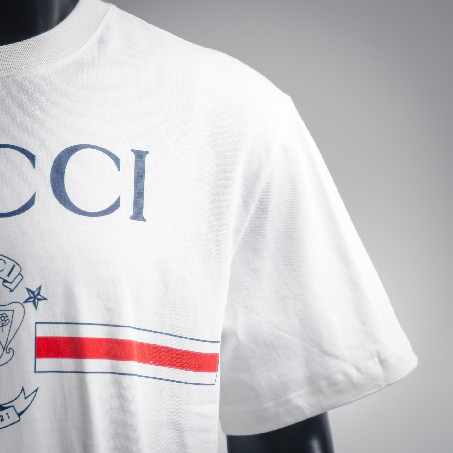 Guc 25ss printed t-shirt