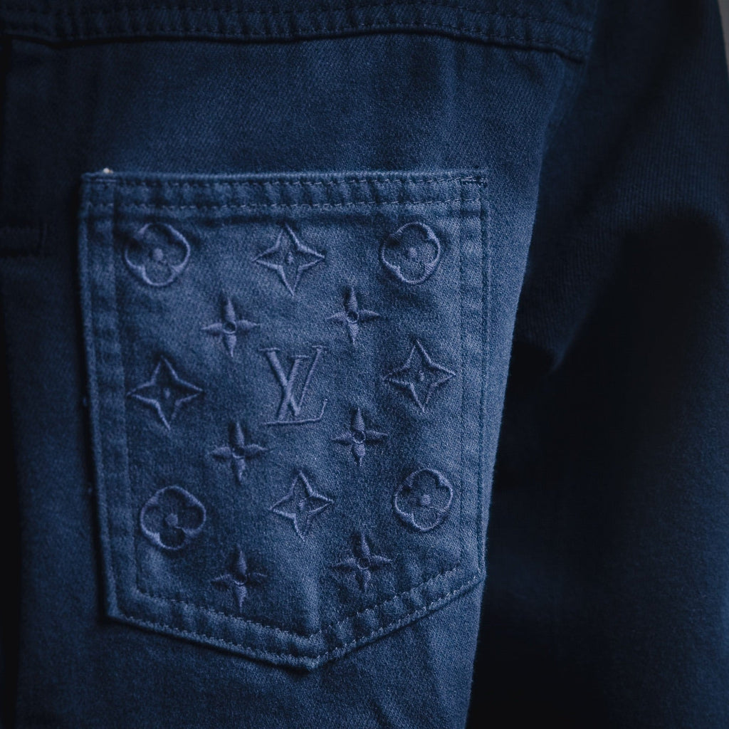 Louis 25ss embossed jacket