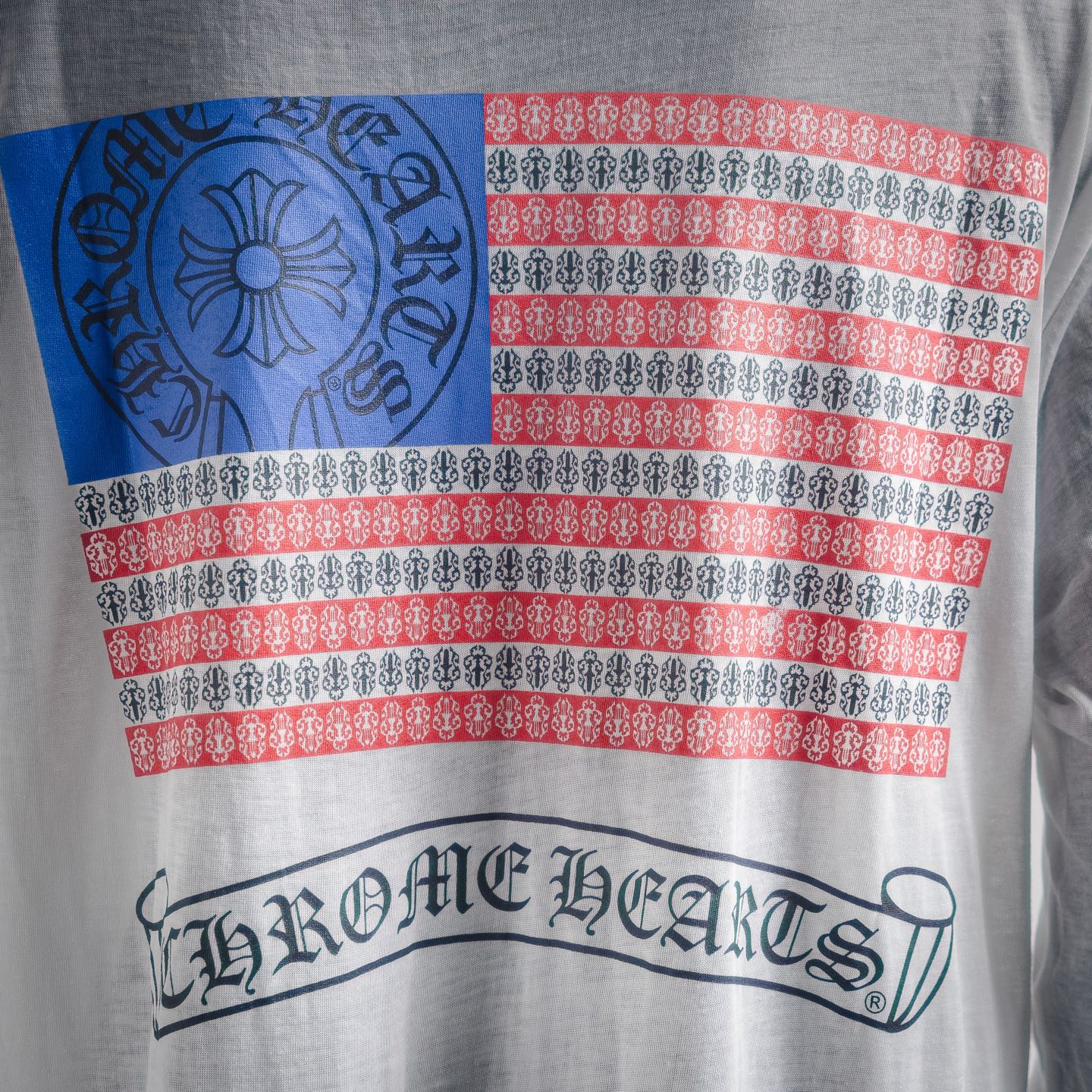 Chrome 25ss printed sweatshirt