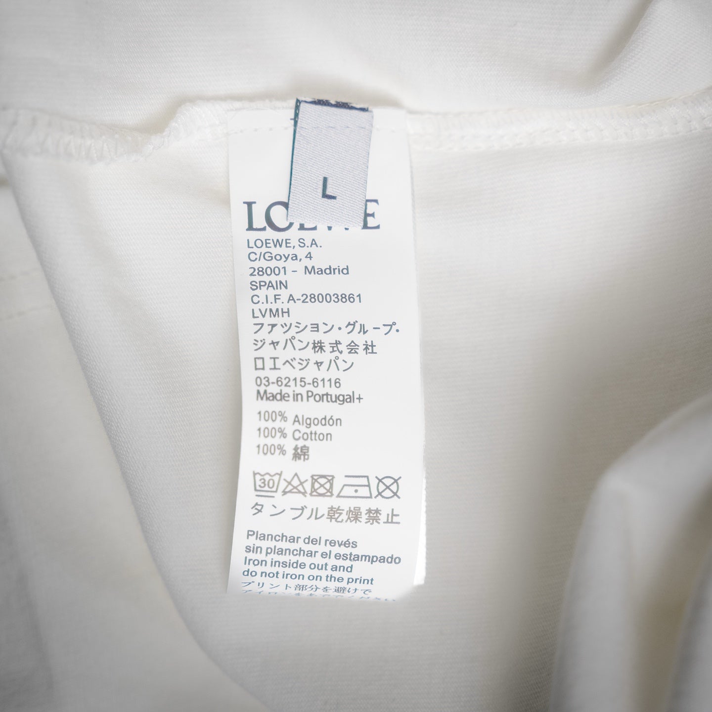 Loe 25ss printed t-shirt