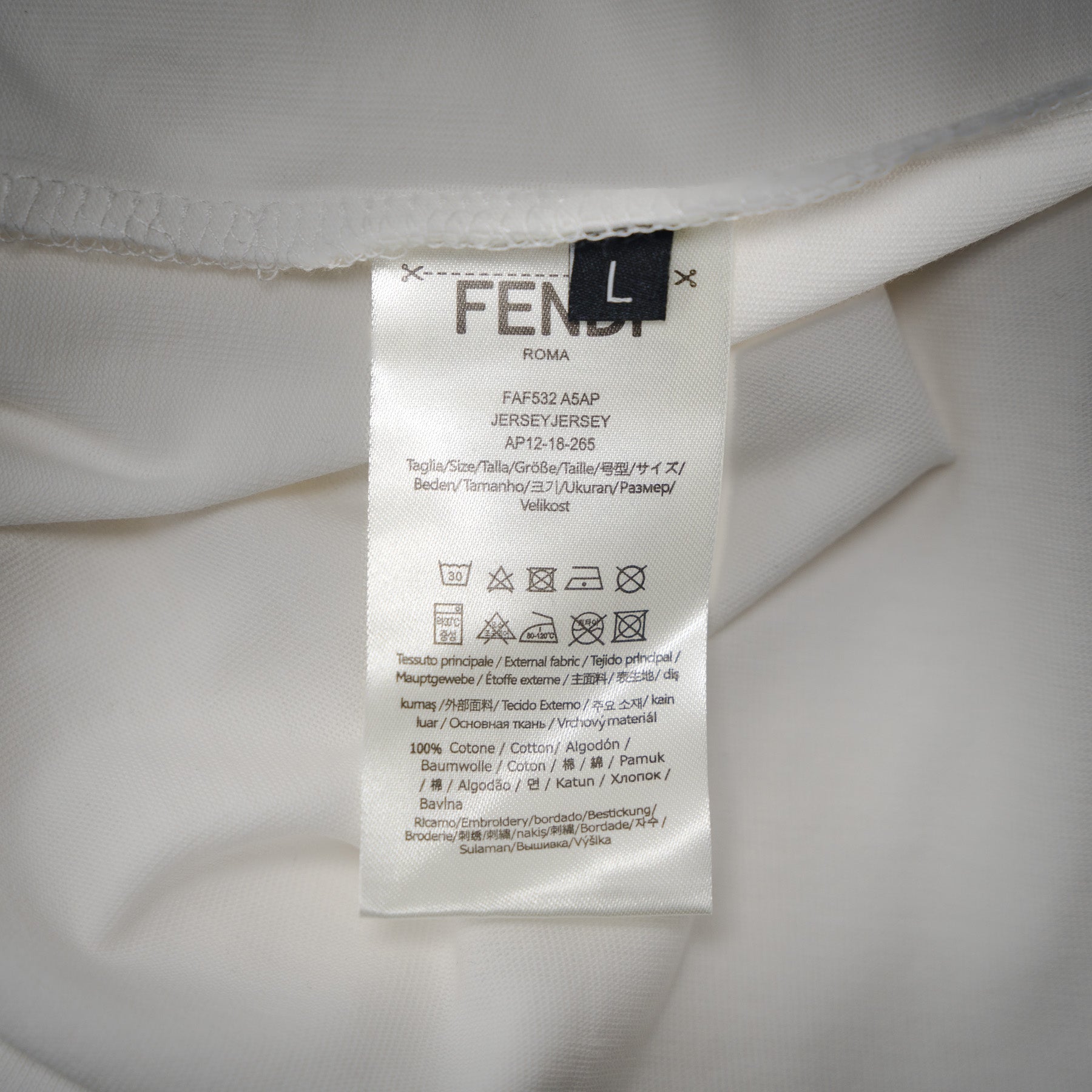 Fend 25ss t-shirt